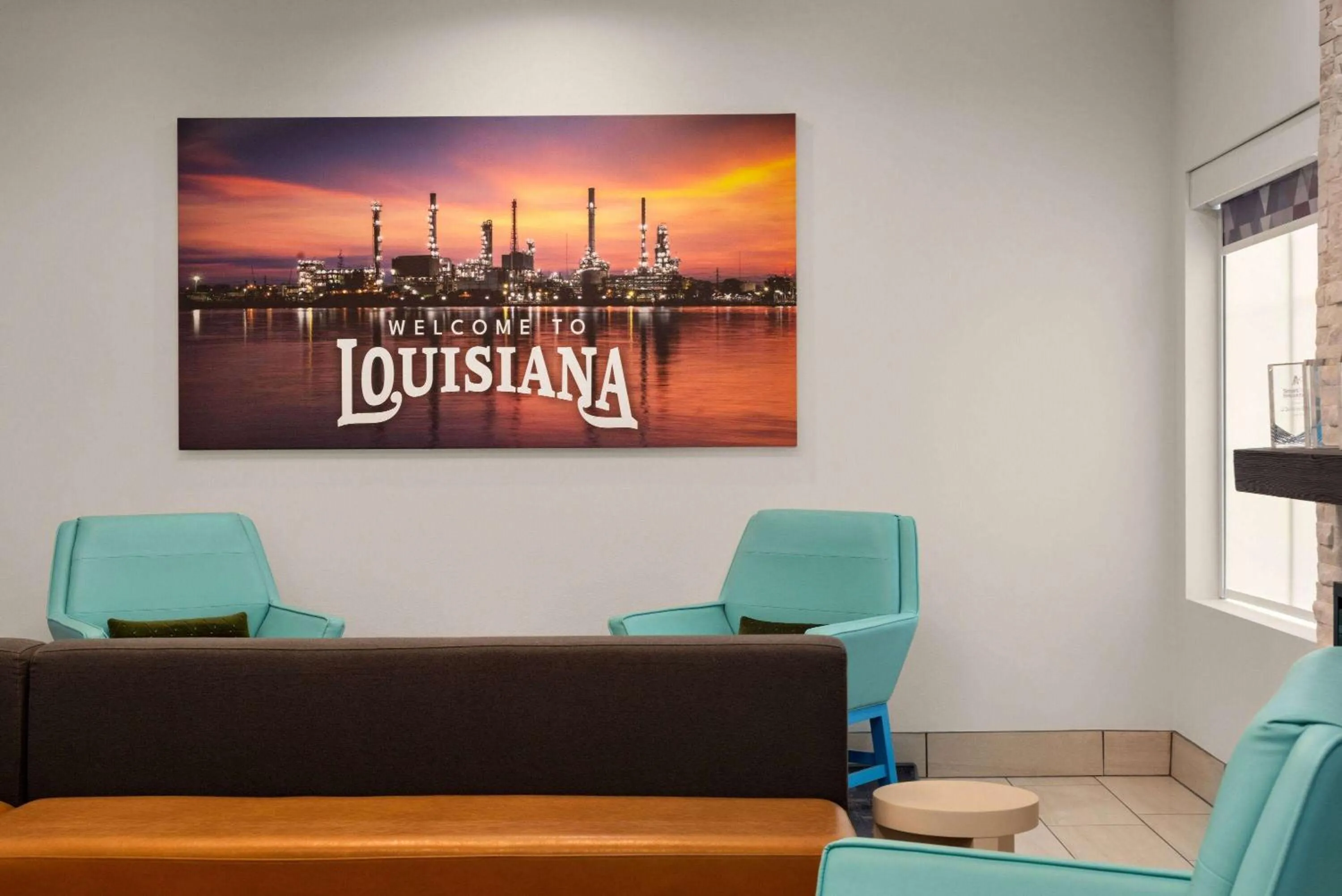 Lobby or reception in La Quinta by Wyndham Gonzales LA