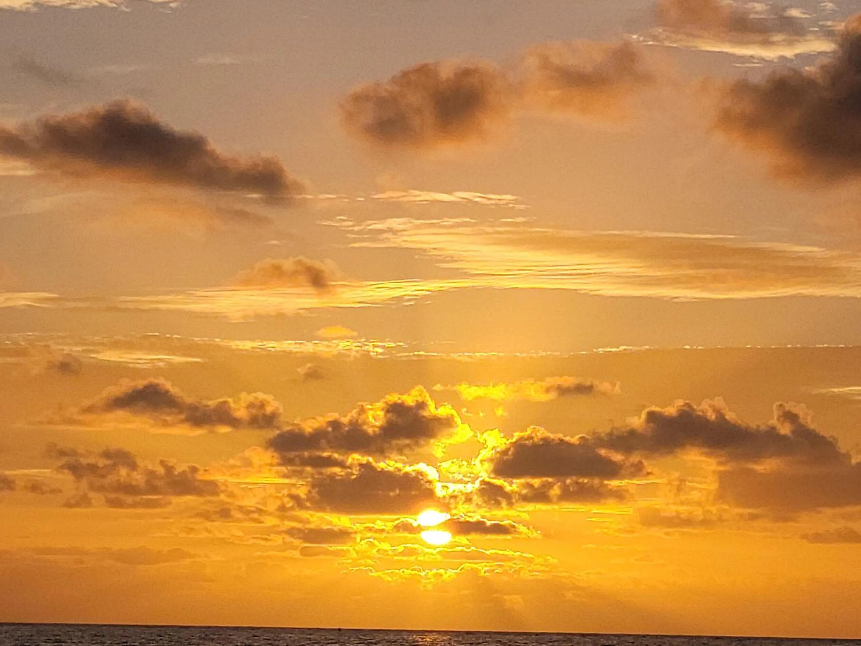 Sunrise in Xanadu Island Resort