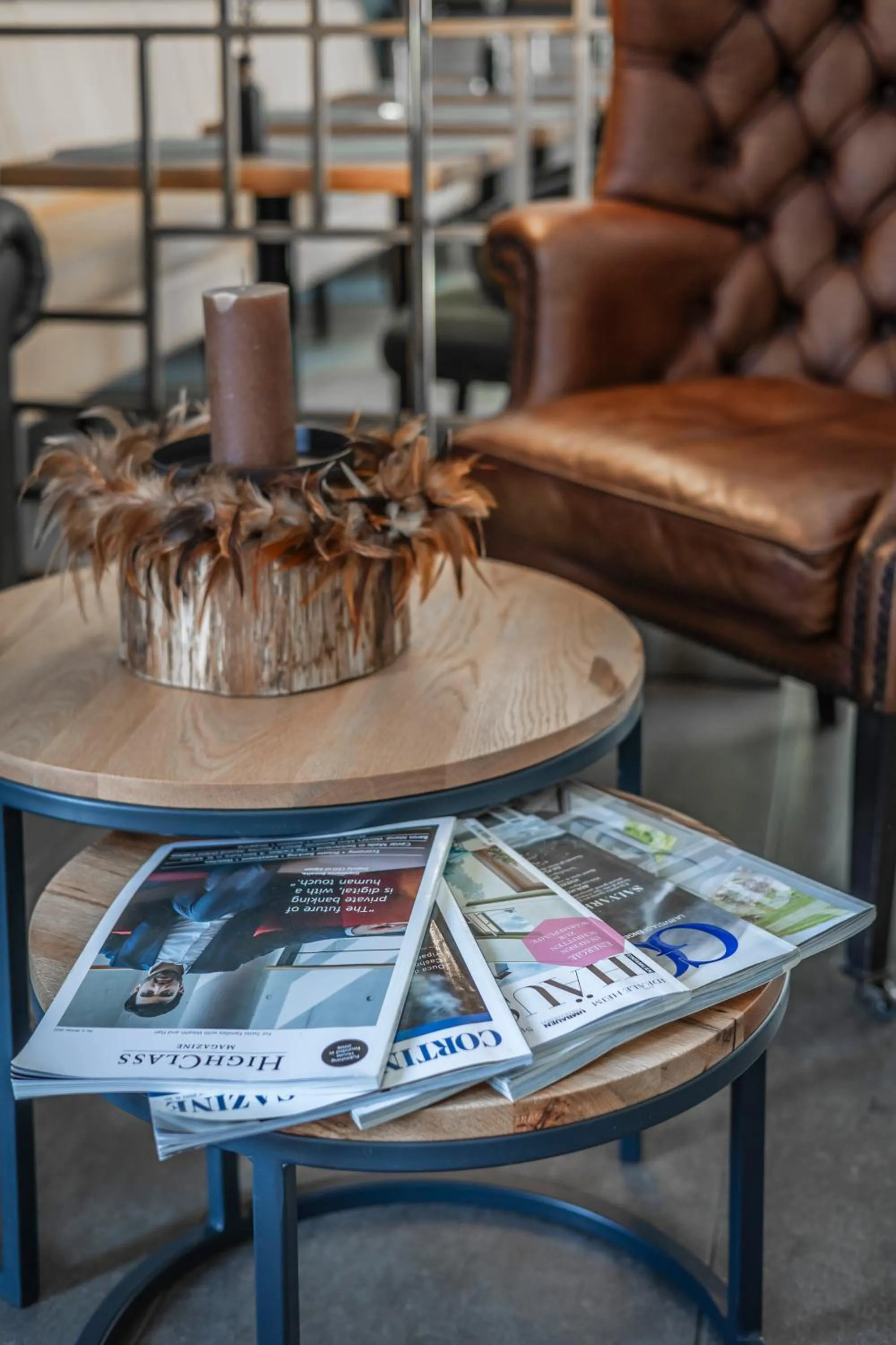 Seating area in Charm Boutique Hotel