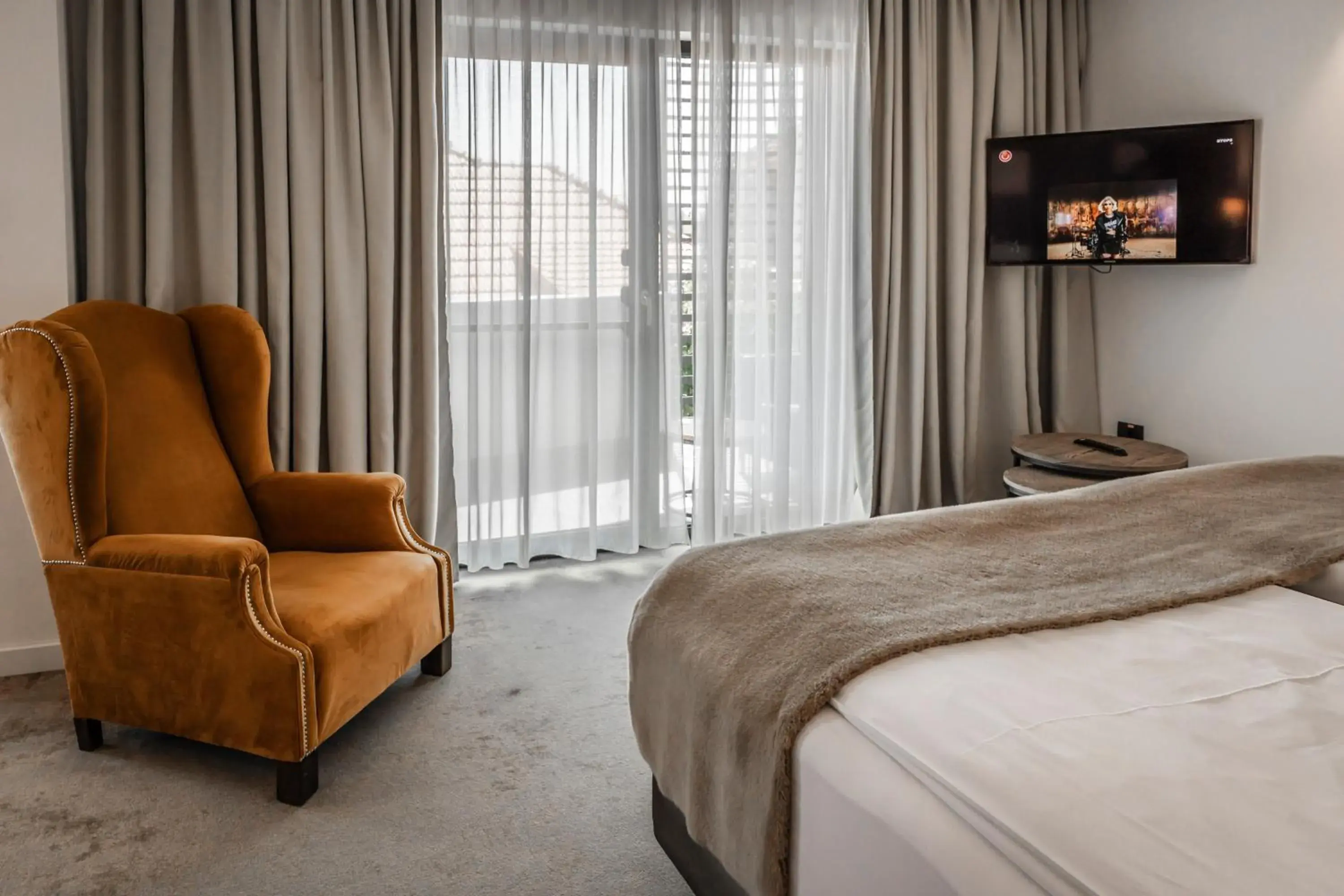 Deluxe Double Room with Balcony in Charm Boutique Hotel Deluxe Double Room with Balcony in Charm Boutique Hotel