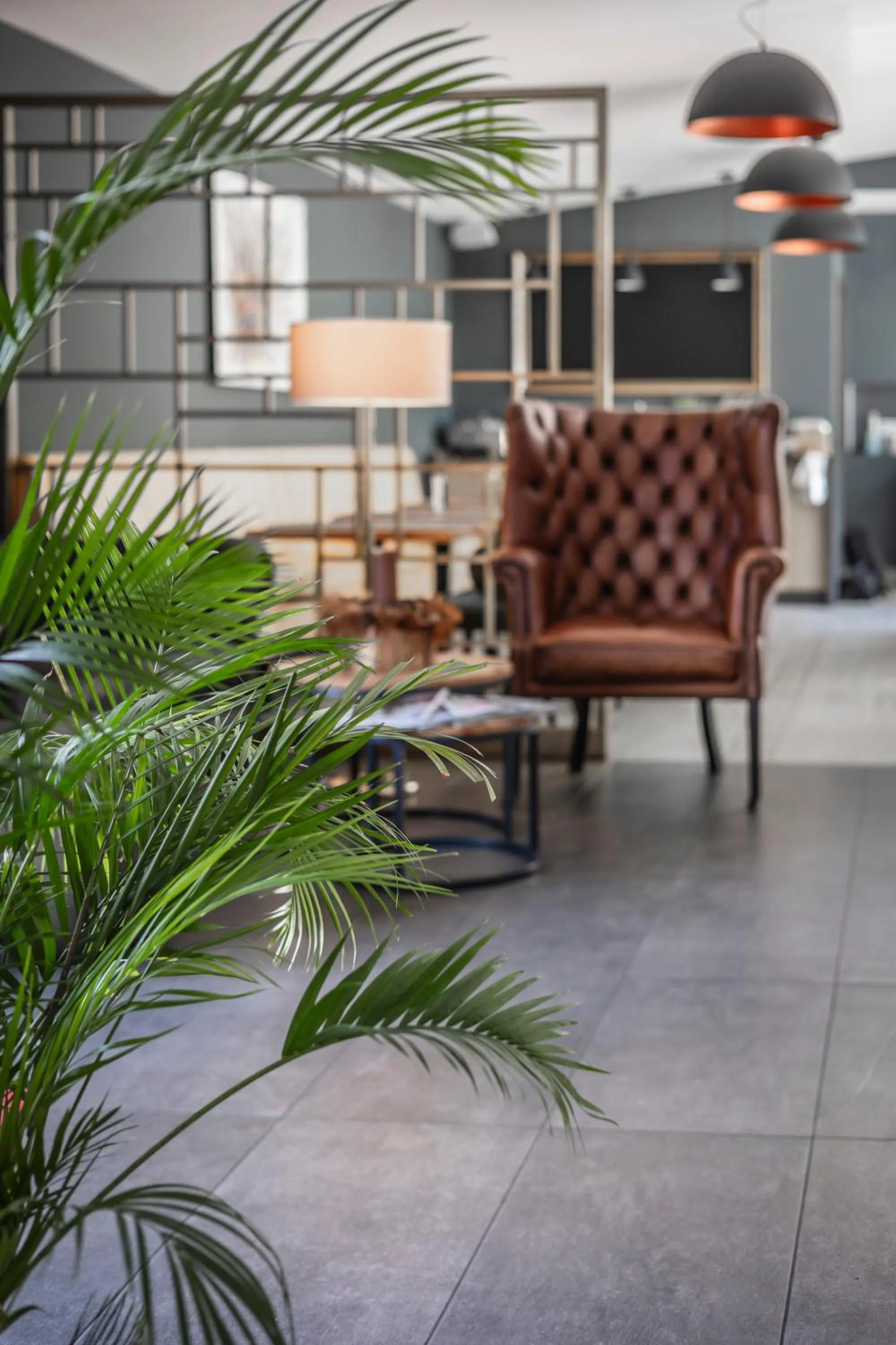 Seating area in Charm Boutique Hotel