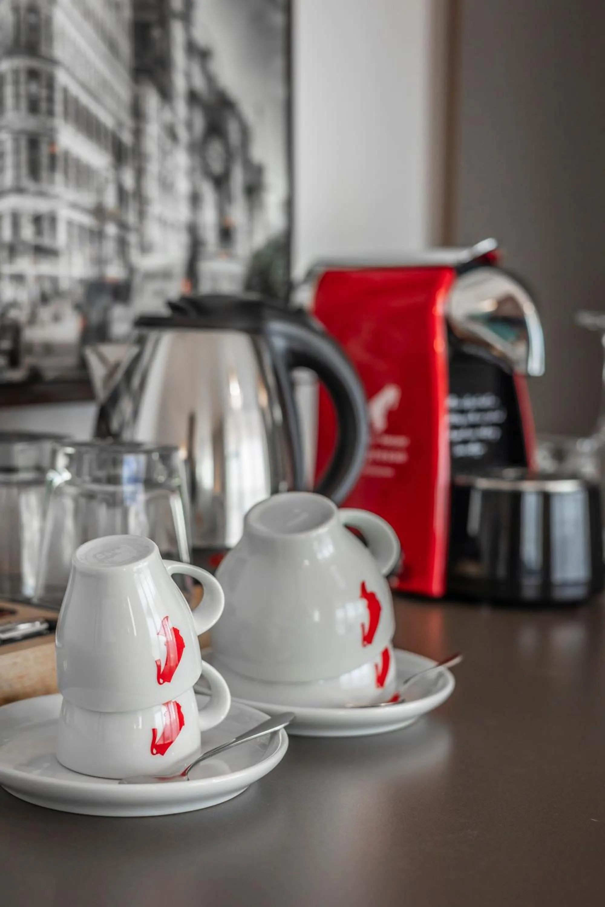 Coffee/tea facilities in Charm Boutique Hotel