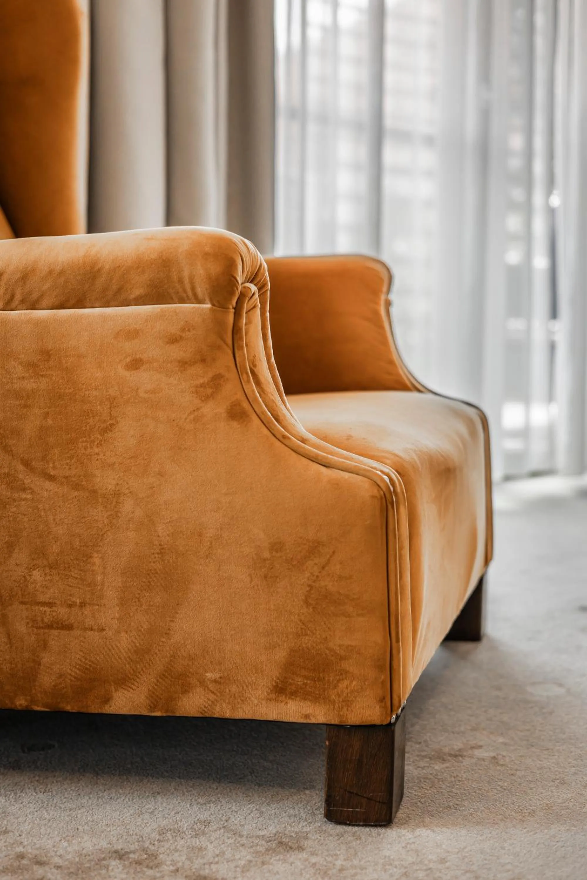 Seating area in Charm Boutique Hotel