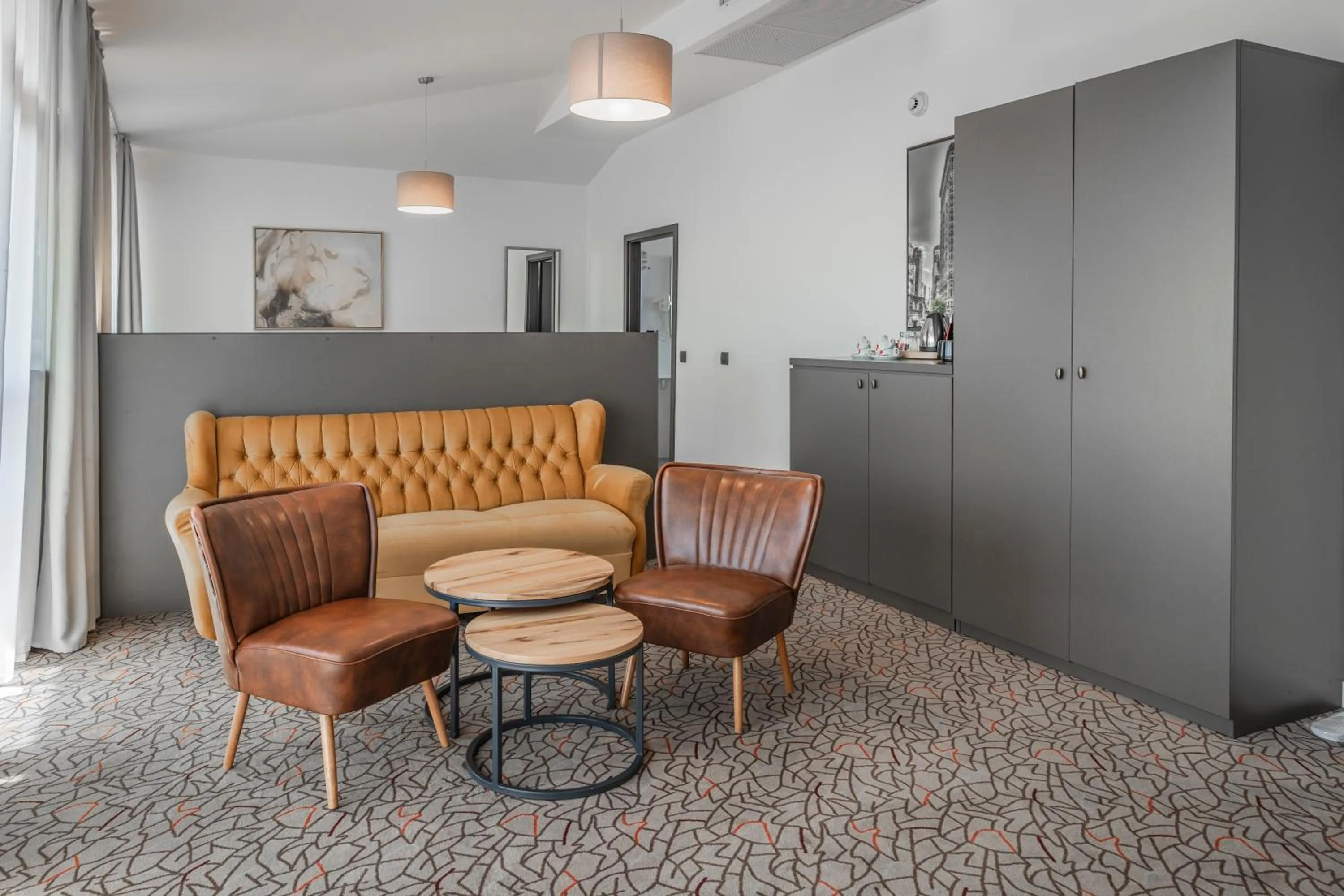 Living room in Charm Boutique Hotel