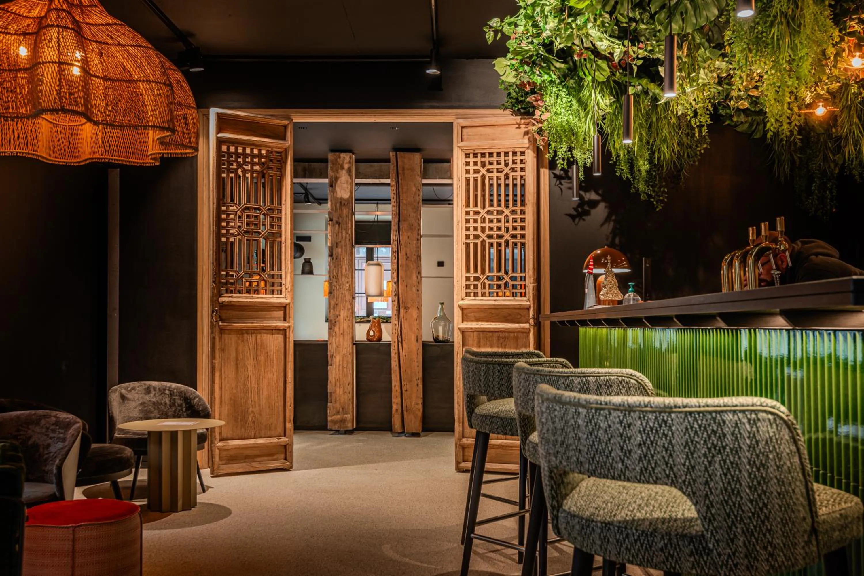 Lobby or reception in Hôtel Anne de Bretagne