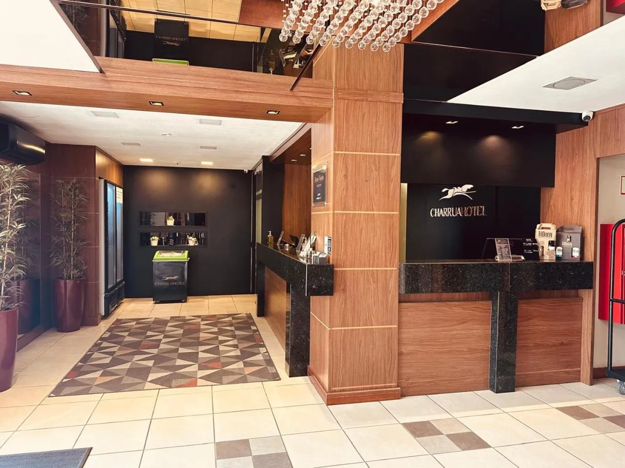 Lobby or reception in Charrua Hotel