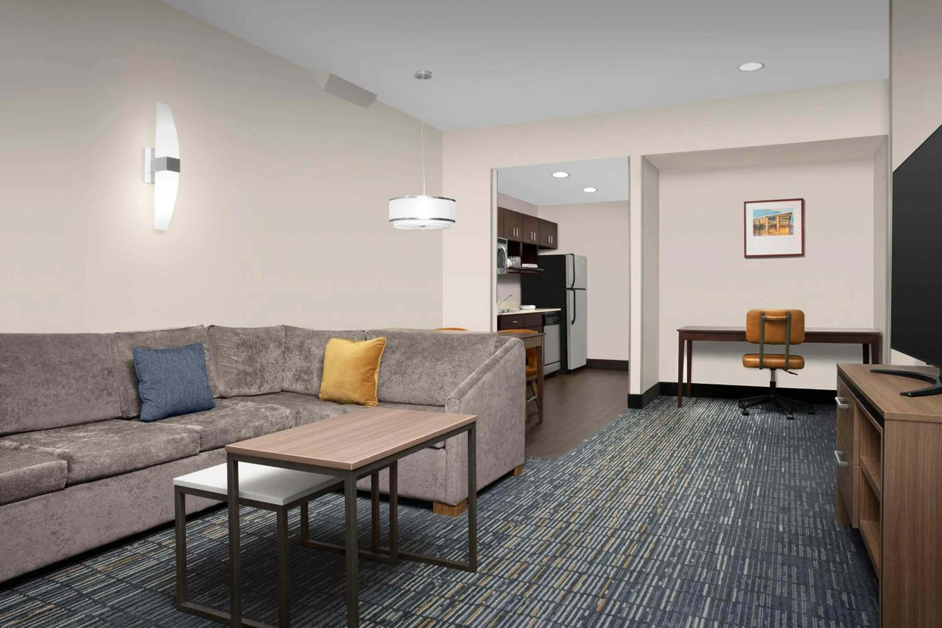 Kitchen or kitchenette in Homewood Suites Dallas Downtown