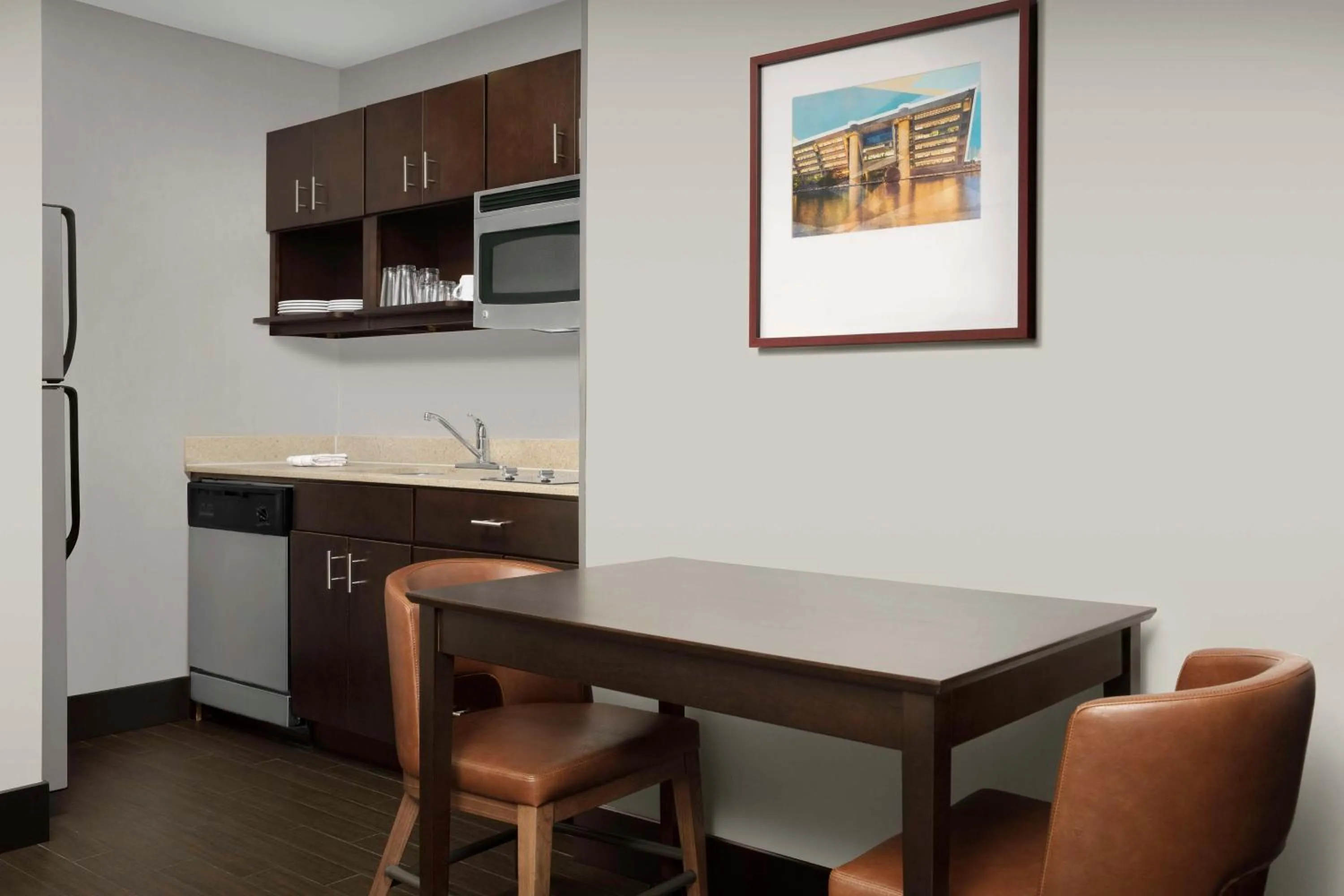 Kitchen or kitchenette in Homewood Suites Dallas Downtown