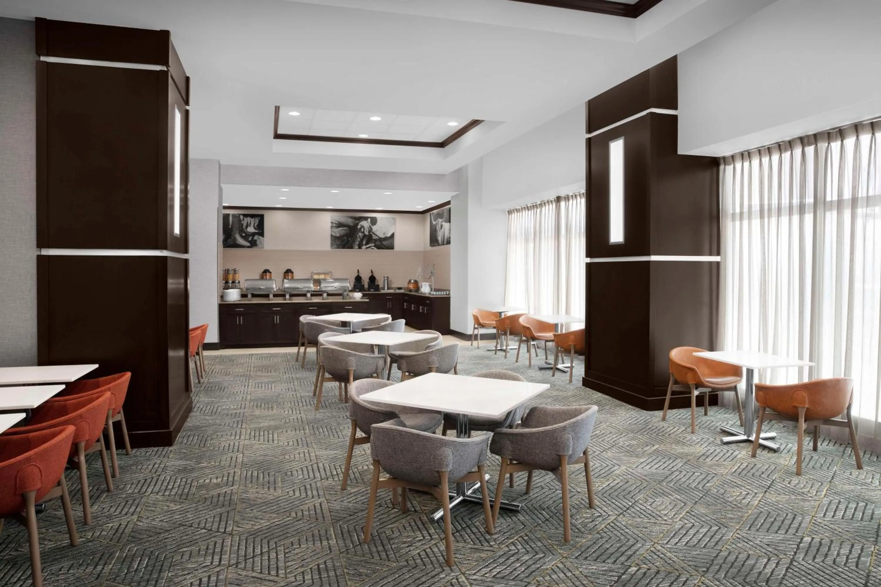 Breakfast in Homewood Suites Dallas Downtown