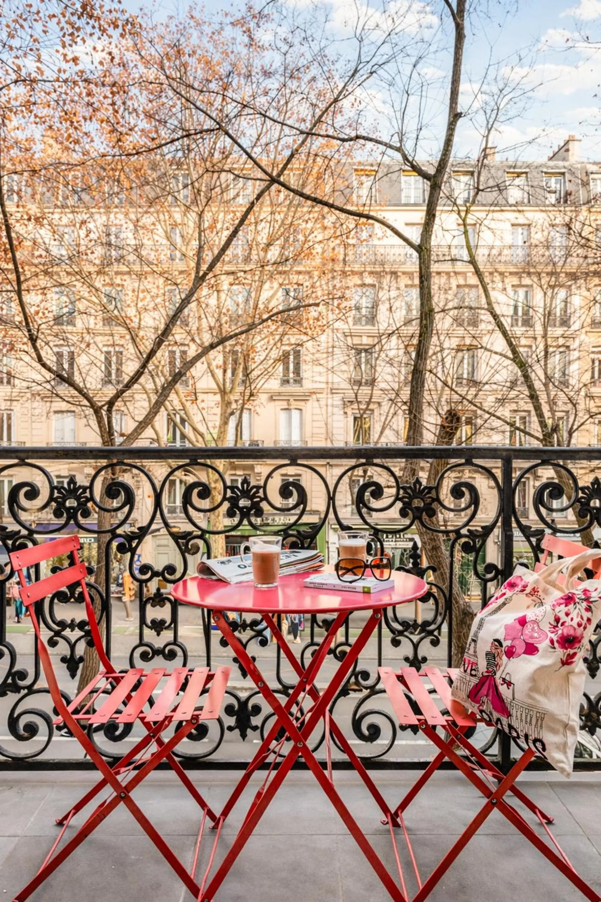 Balcony/Terrace in Hotel Avalon Paris