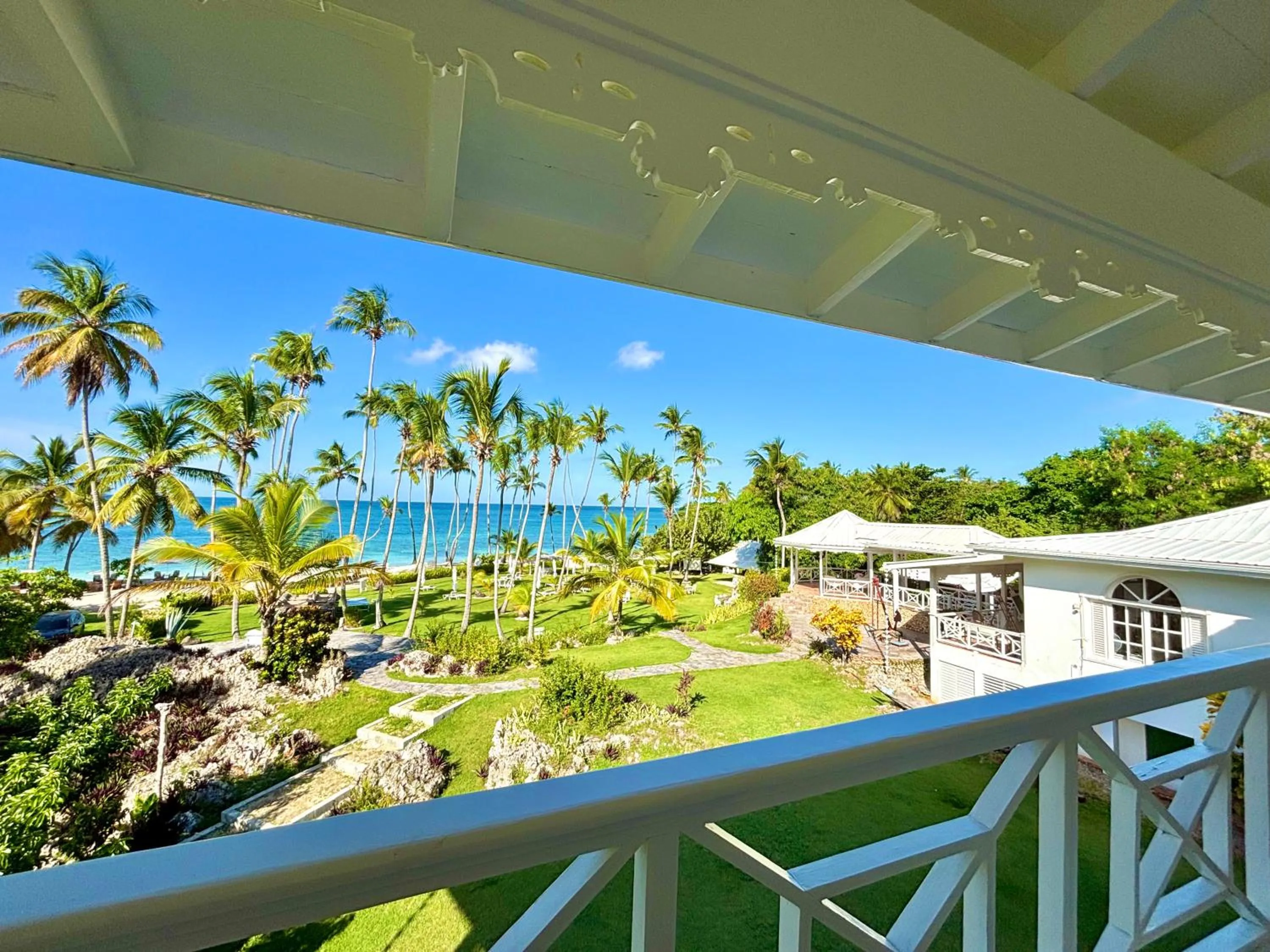 Balcony/Terrace in Hotel TODOBLANCO, Las Galeras, SAMANA