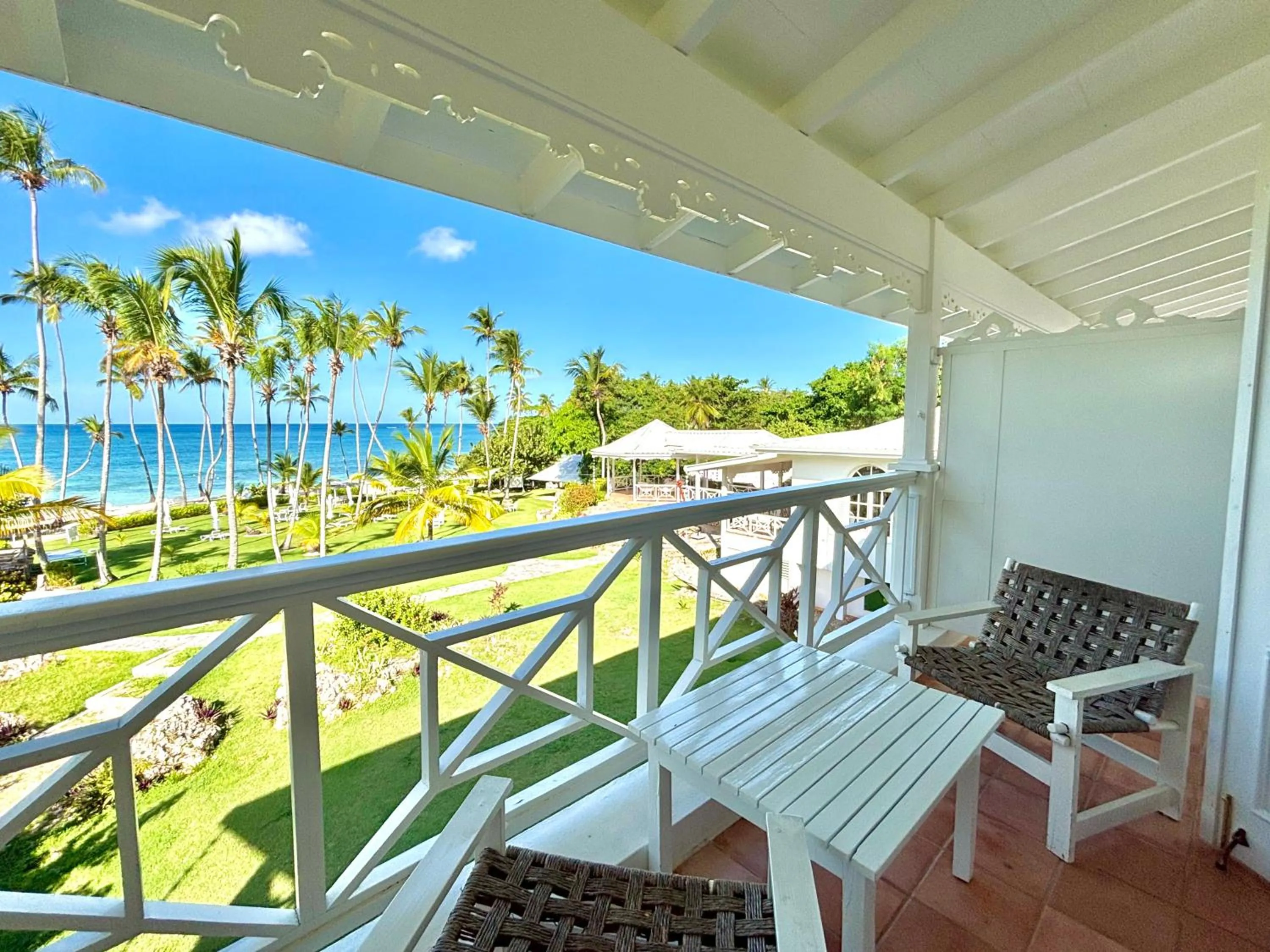 Balcony/Terrace in Hotel TODOBLANCO, Las Galeras, SAMANA