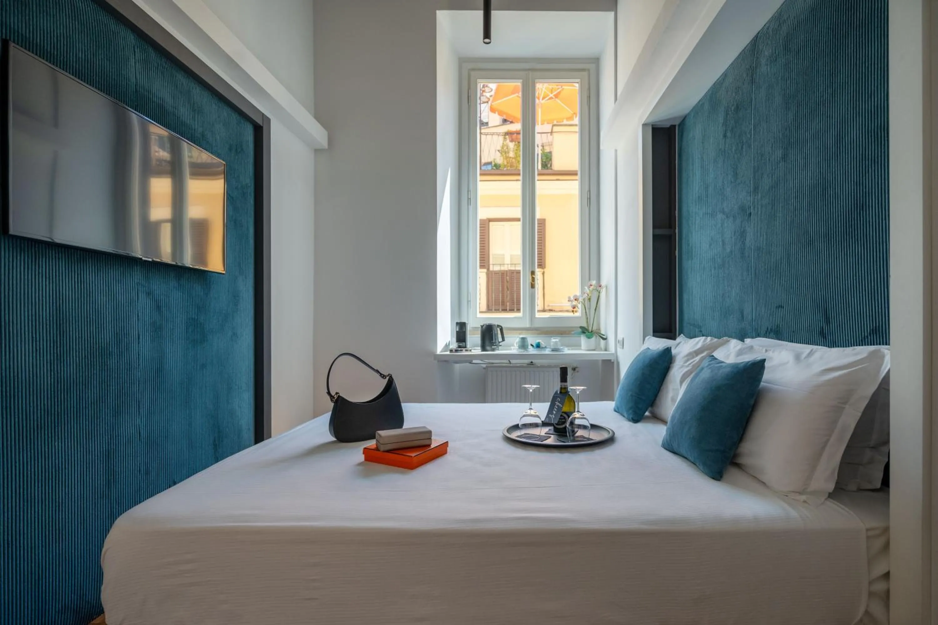 Bed in Hadrianus Temple Suites - The Venue Collection