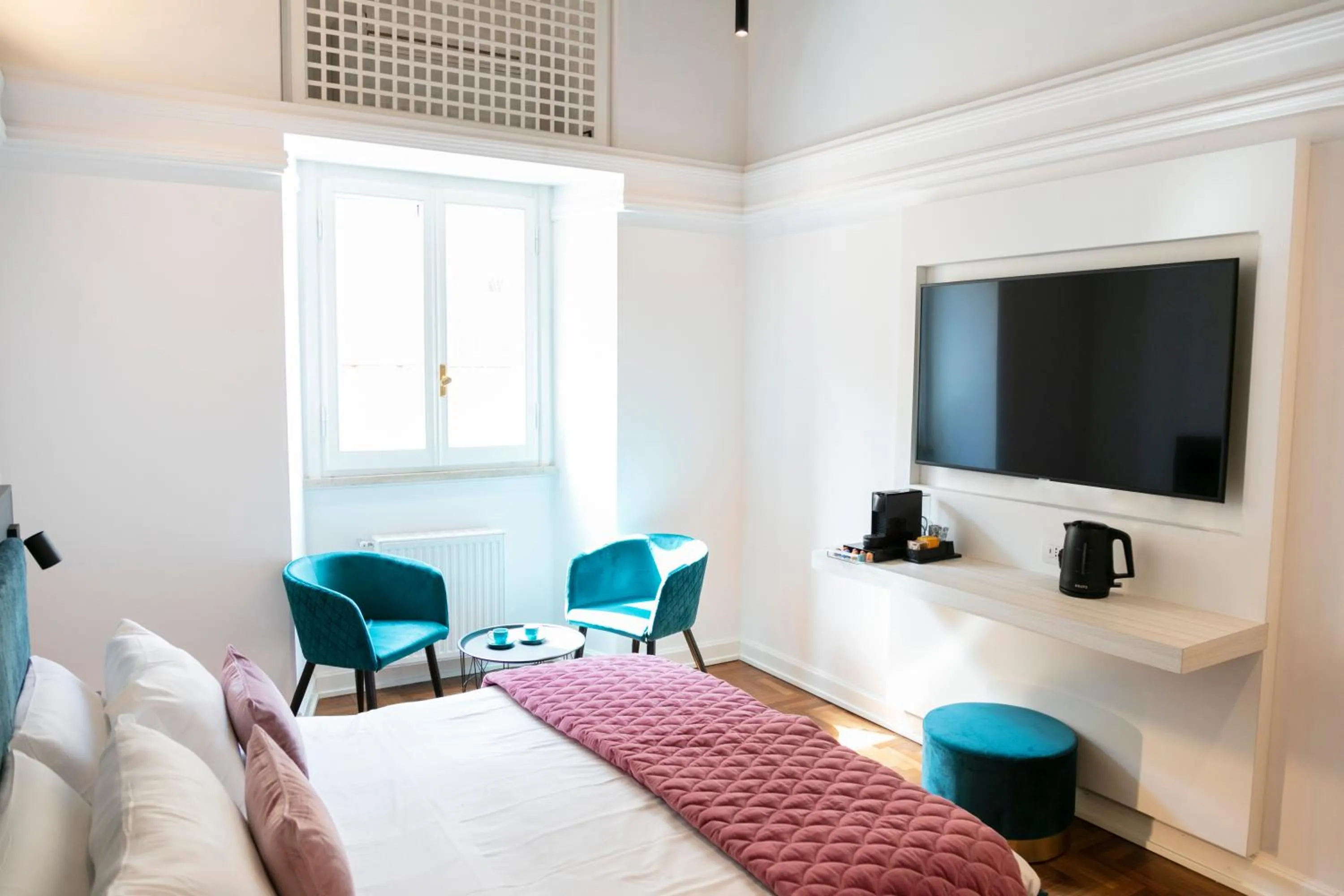 Bed in Hadrianus Temple Suites - The Venue Collection