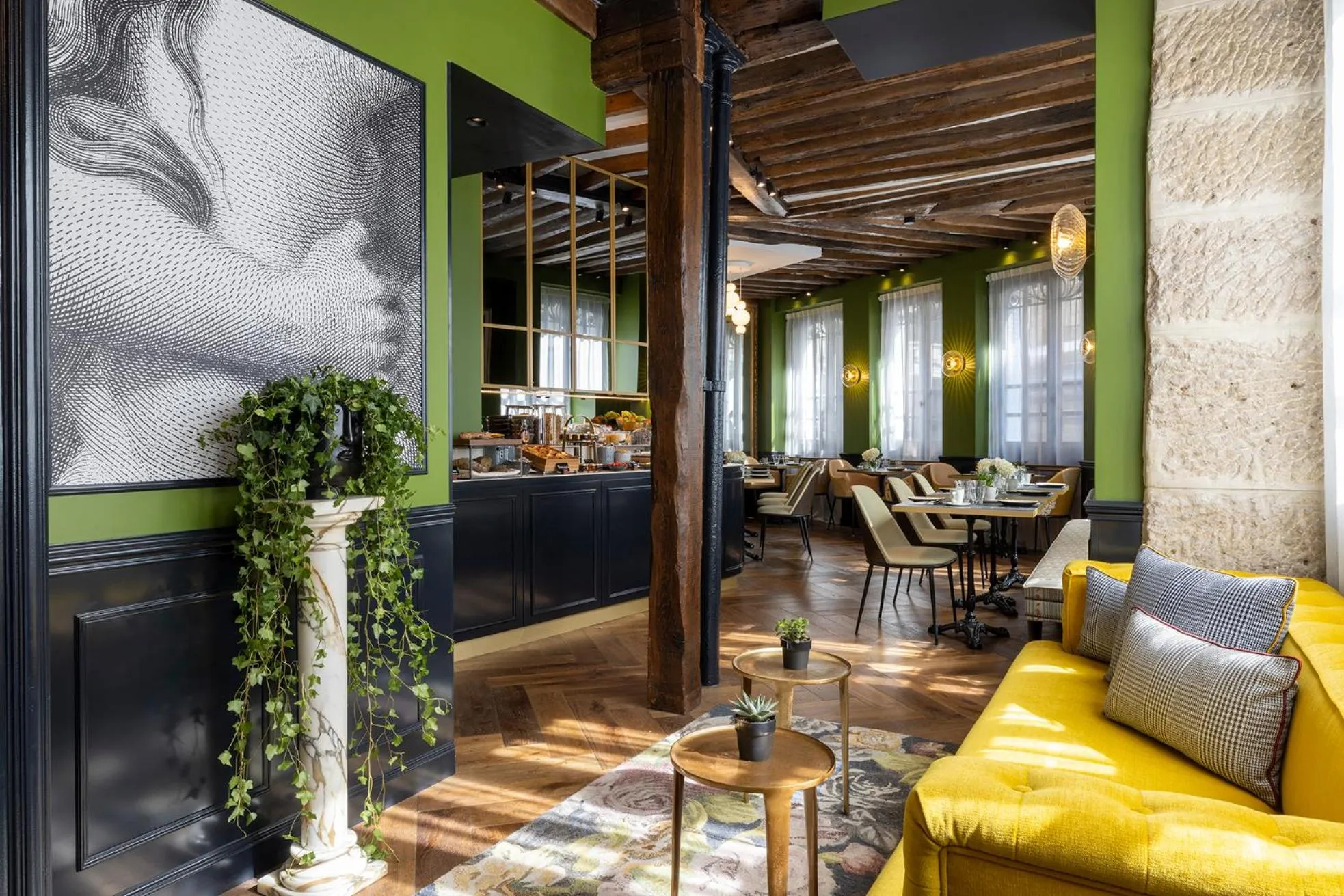 Lobby or reception in Hotel Louis II