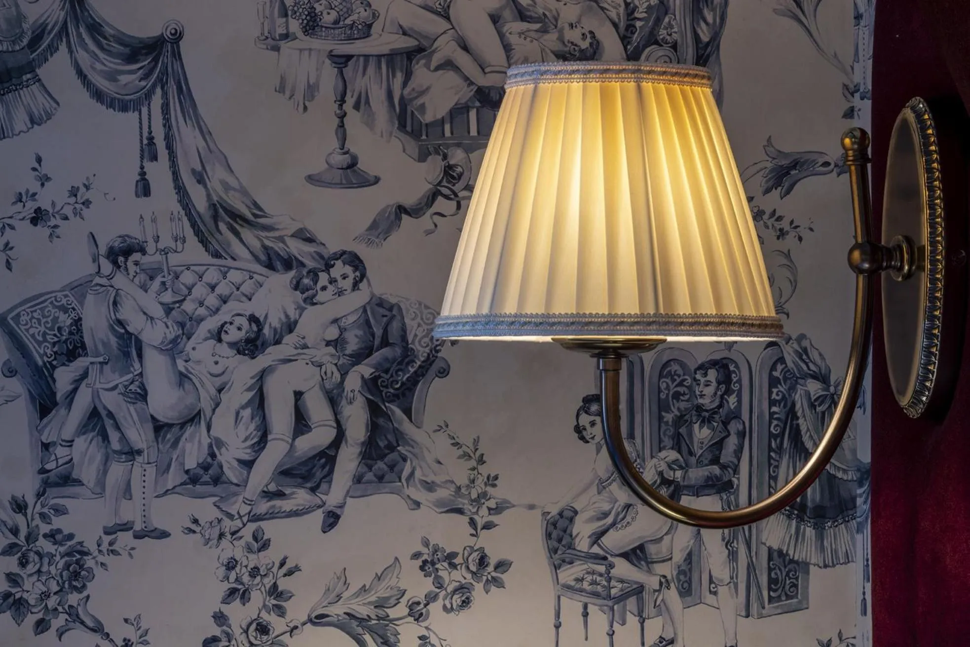 Bedroom in Hotel Louis II