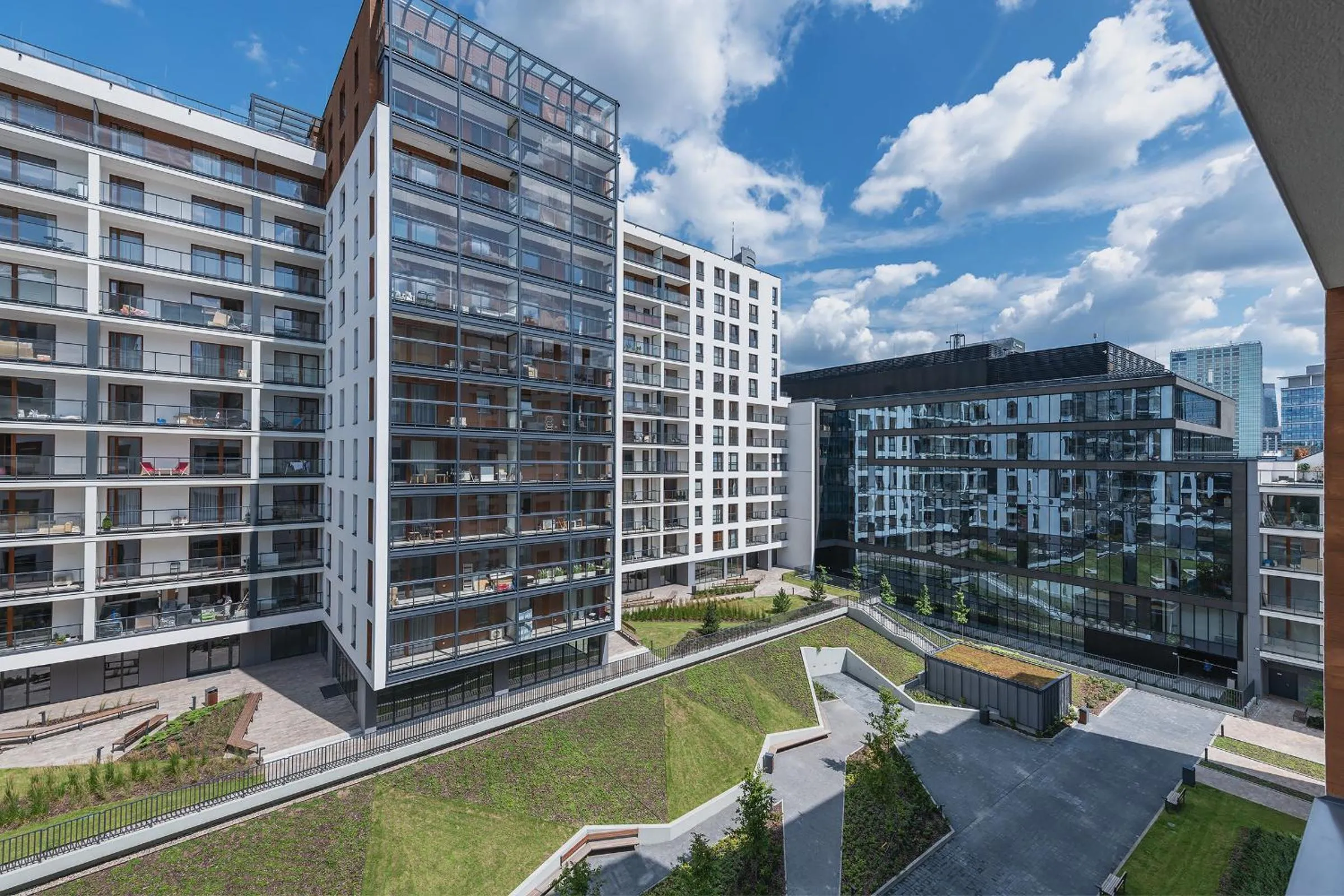 Property building in YourSecondFlat Grzybowska