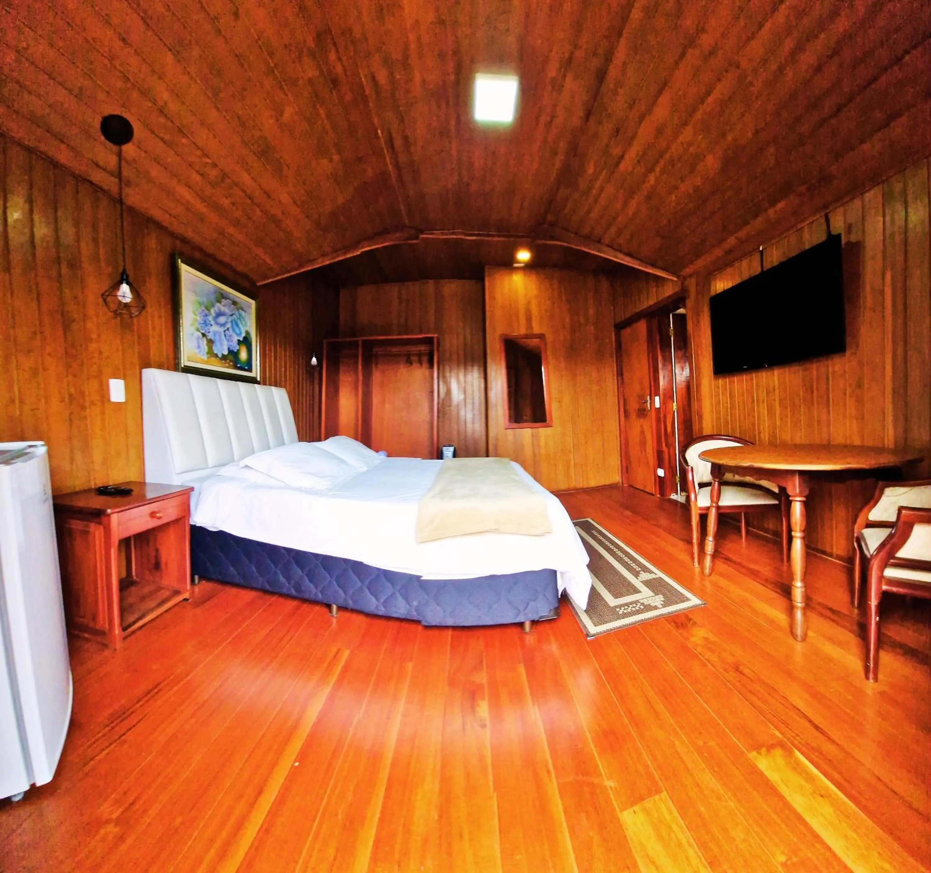 Bed in Pousada da Lua