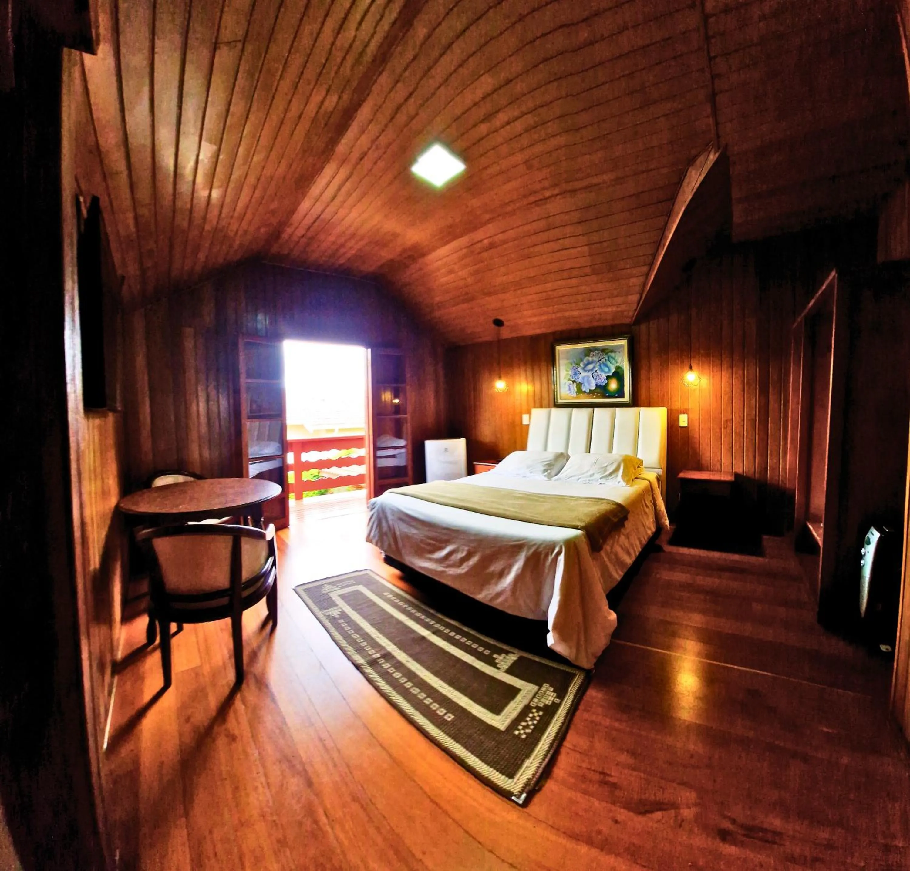 Bed in Pousada da Lua