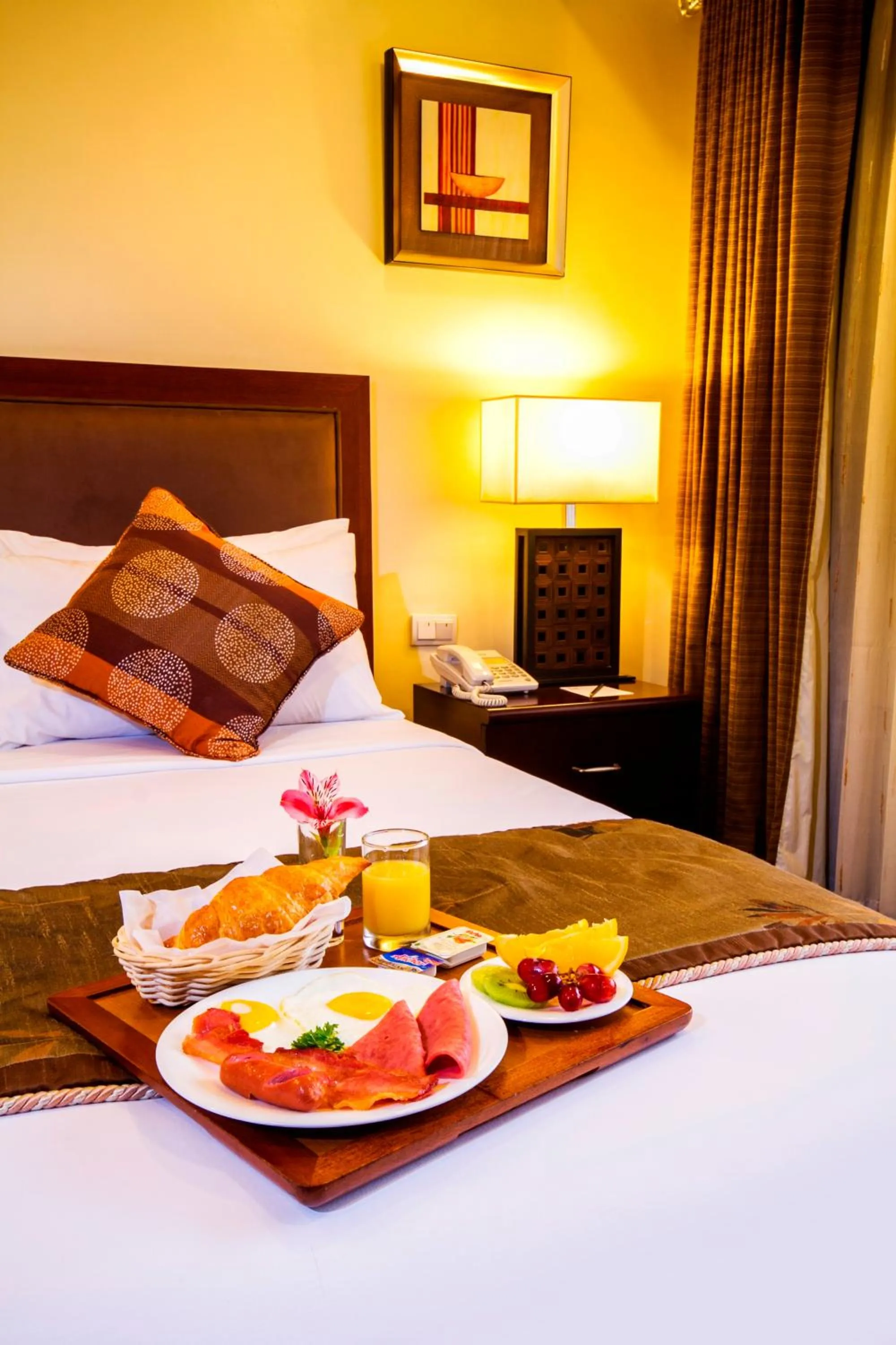 Bed in AIM Conference Center