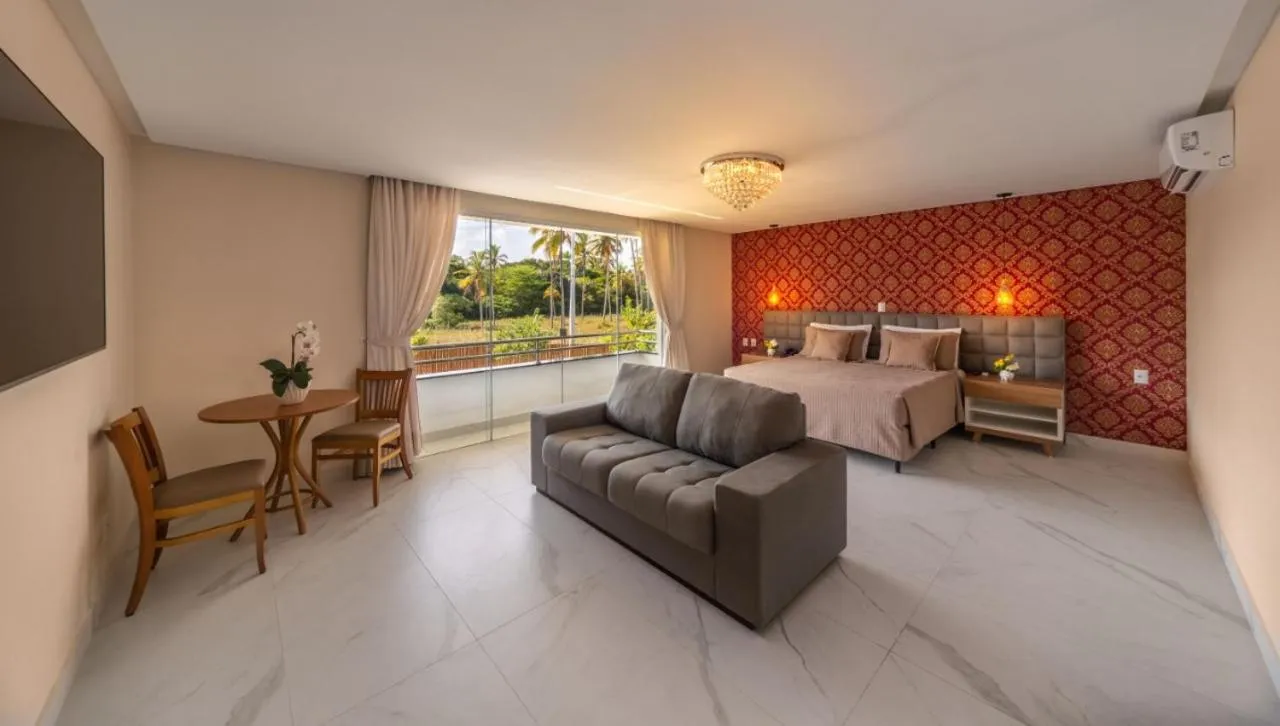 Bed in SunBahia Praia Hotel