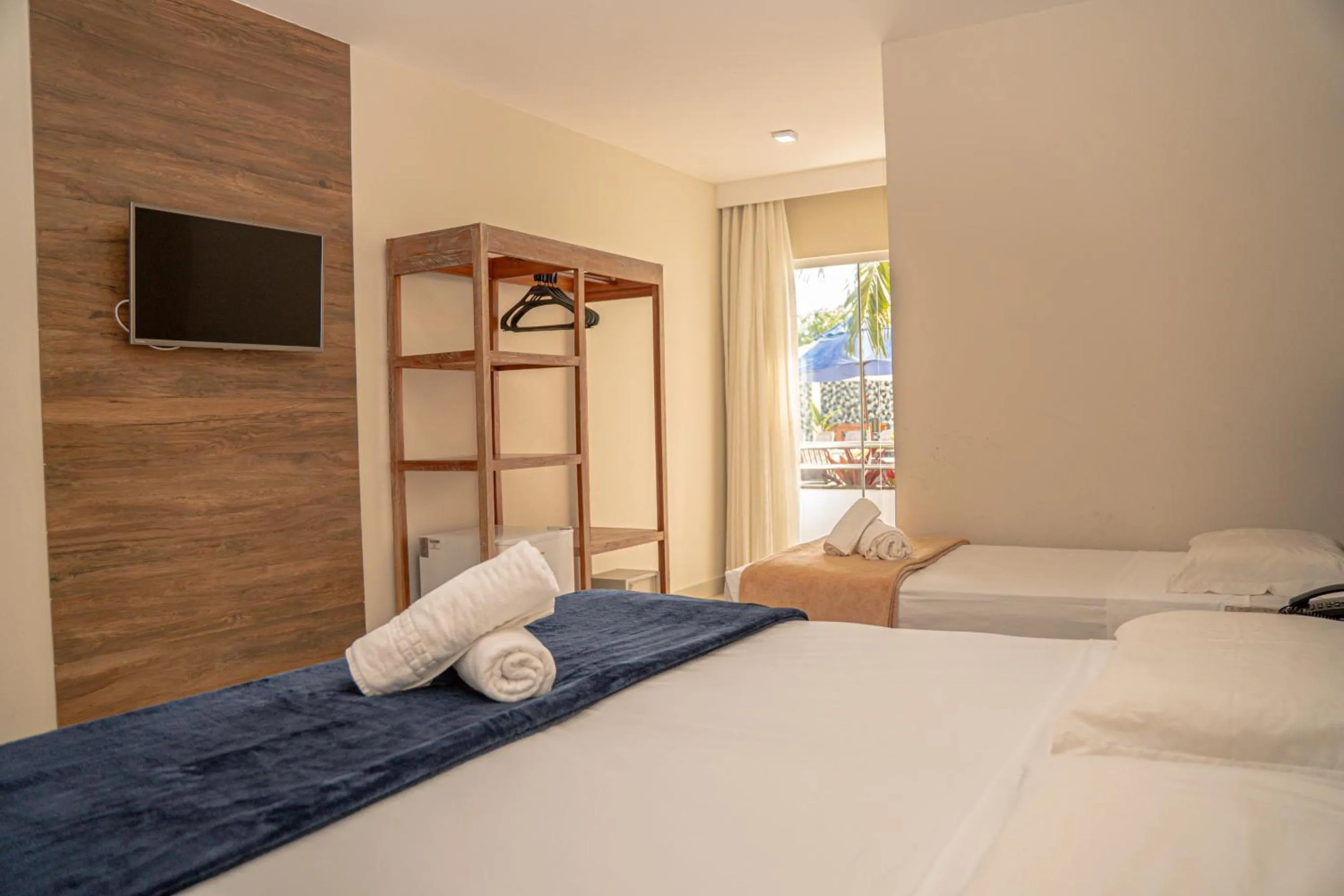 Bed in SunBahia Praia Hotel