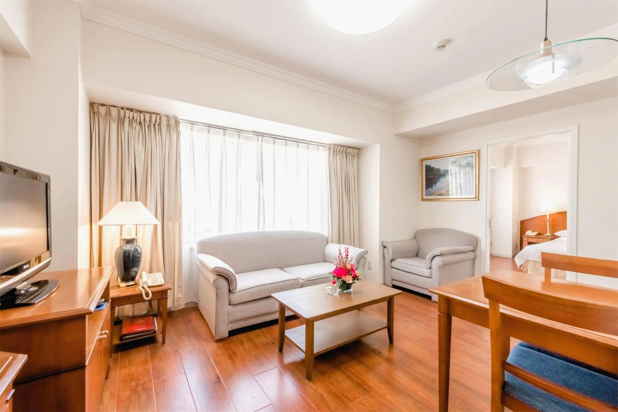 Living room in Ruishi Hotel Dalian