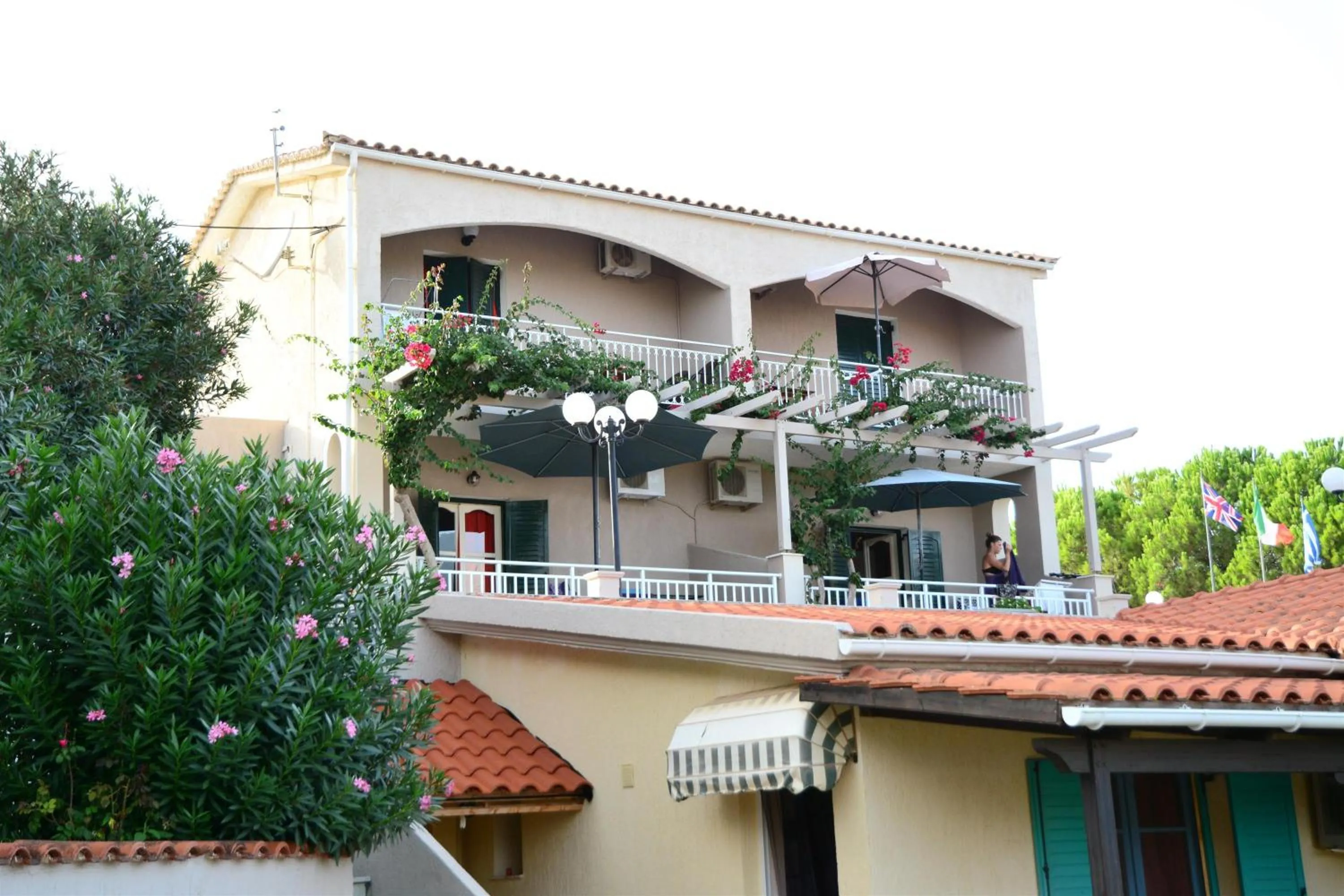 Facade/entrance in Residence Poseidon