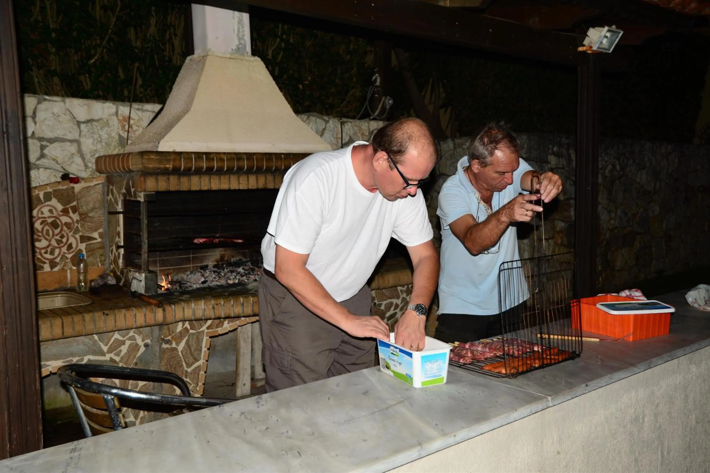 BBQ facilities in Residence Poseidon