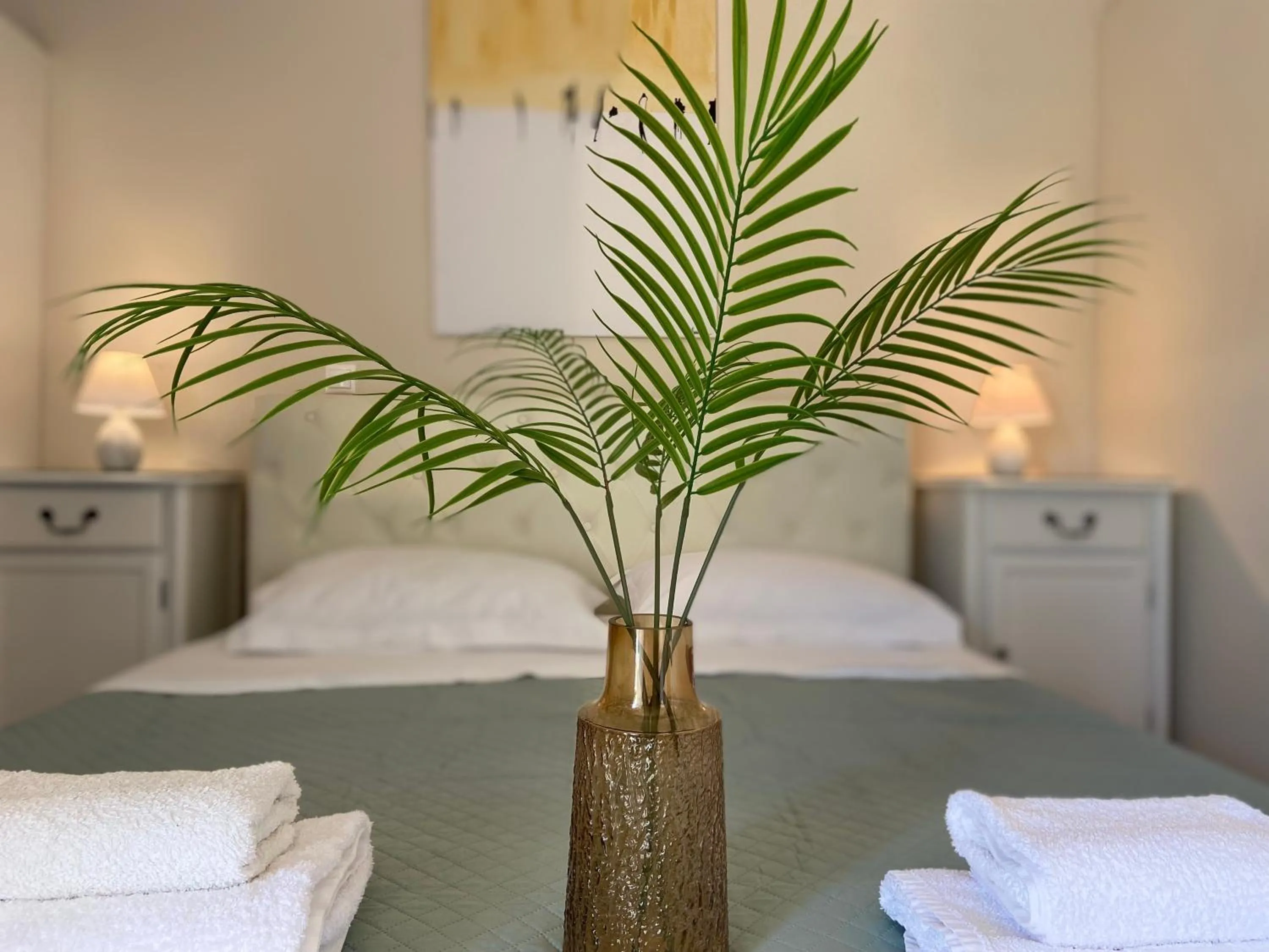 Bedroom, Bed in Residence Poseidon