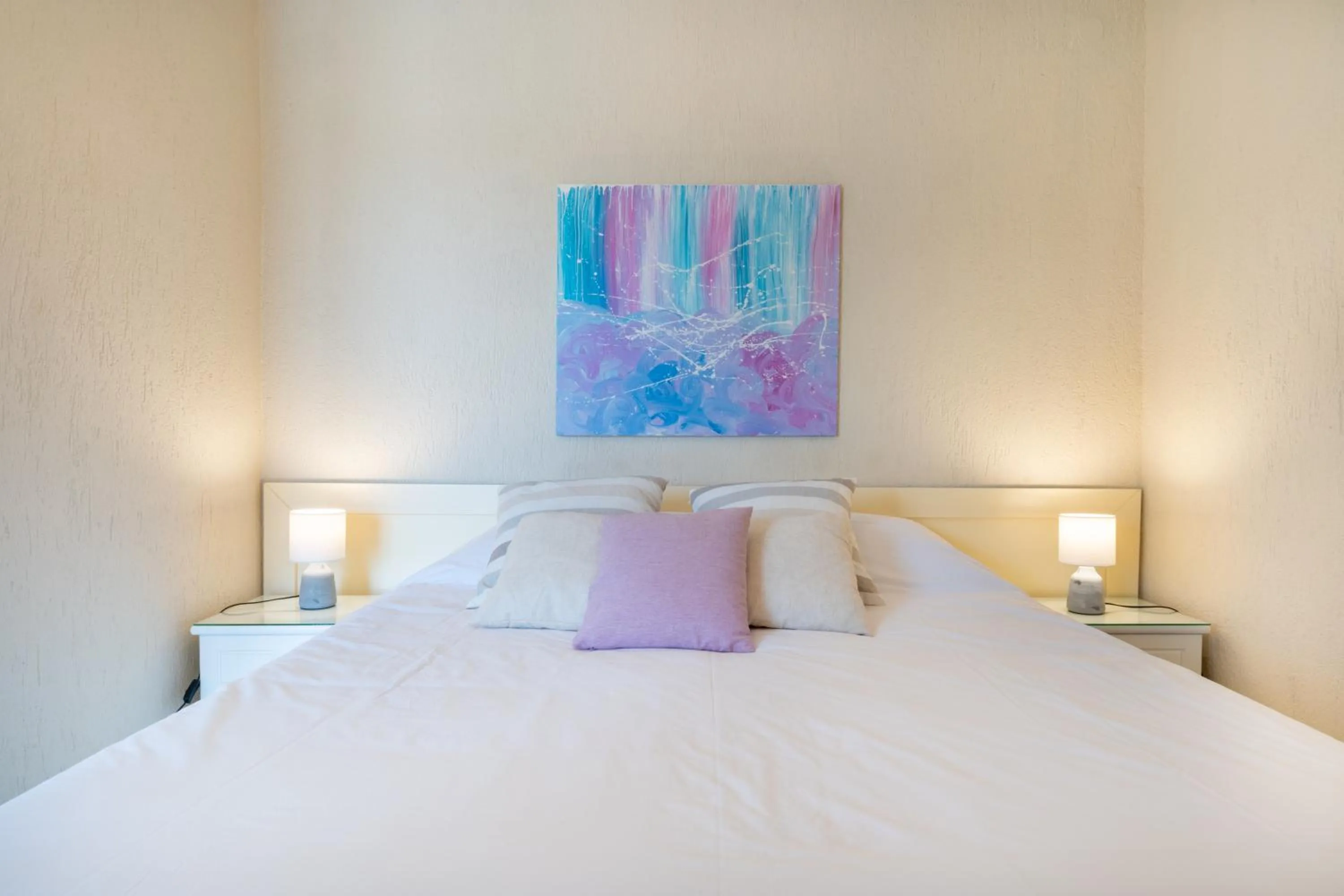 Bedroom, Bed in Residence Poseidon