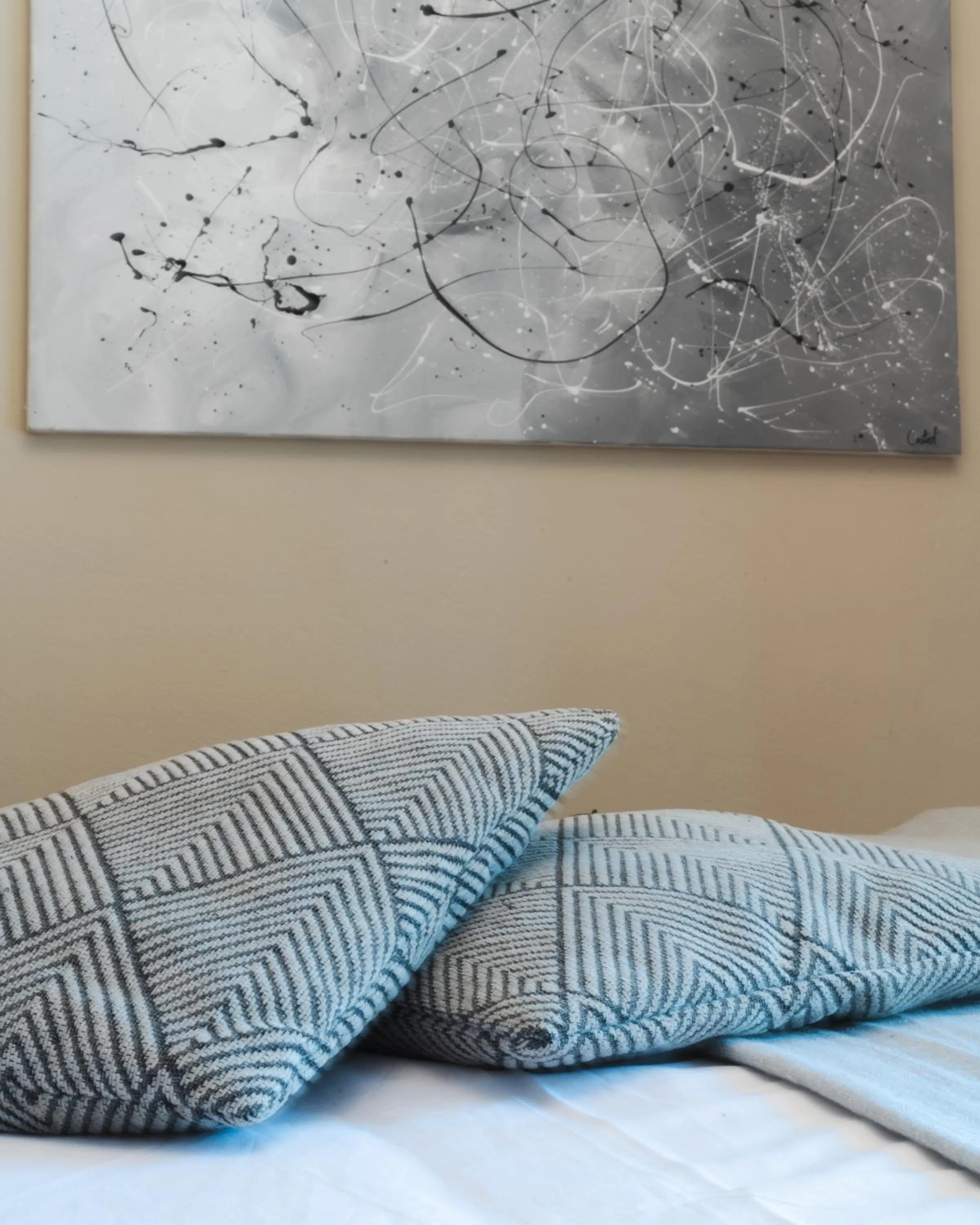 Bedroom, Bed in Residence Poseidon