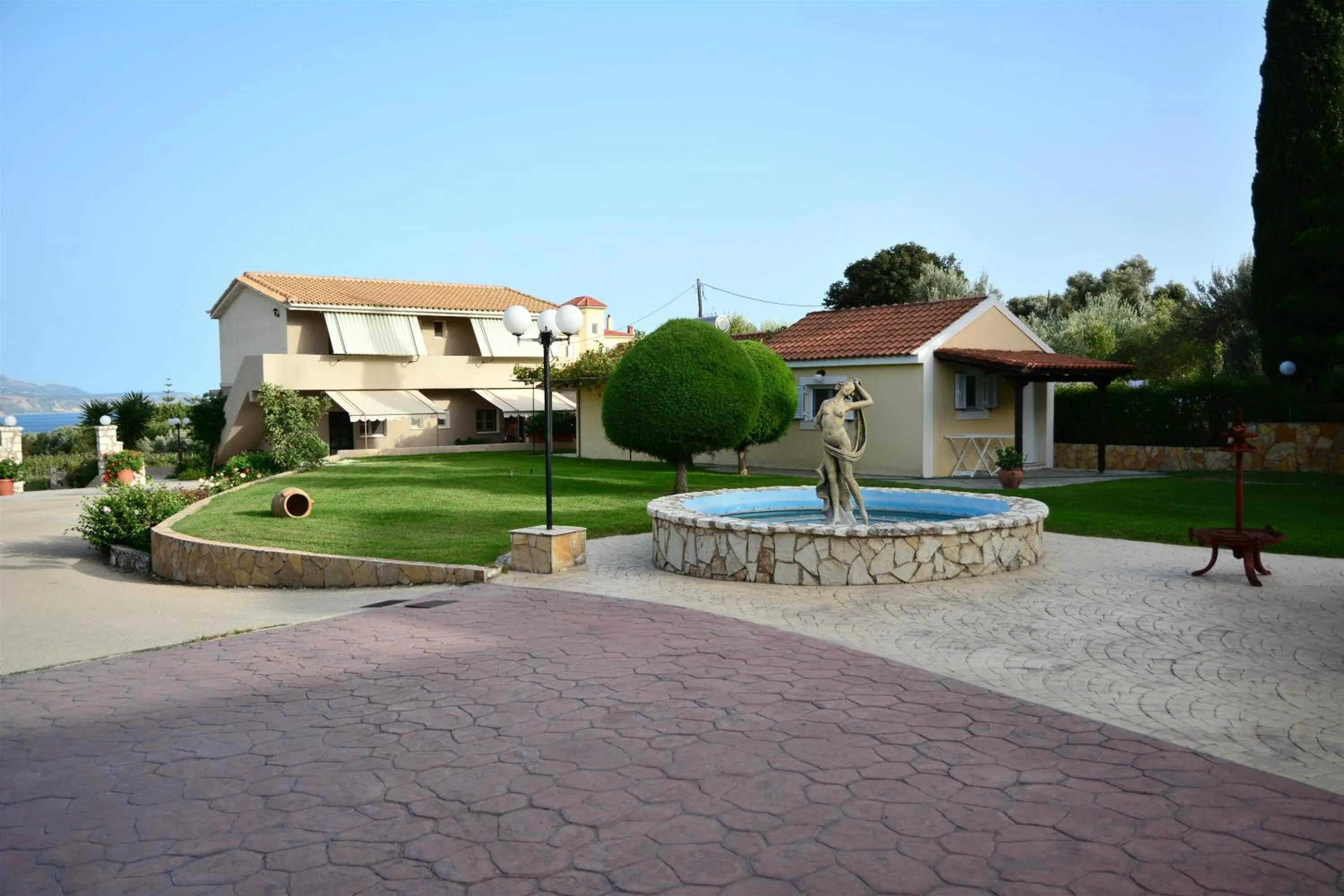 Facade/entrance in Residence Poseidon