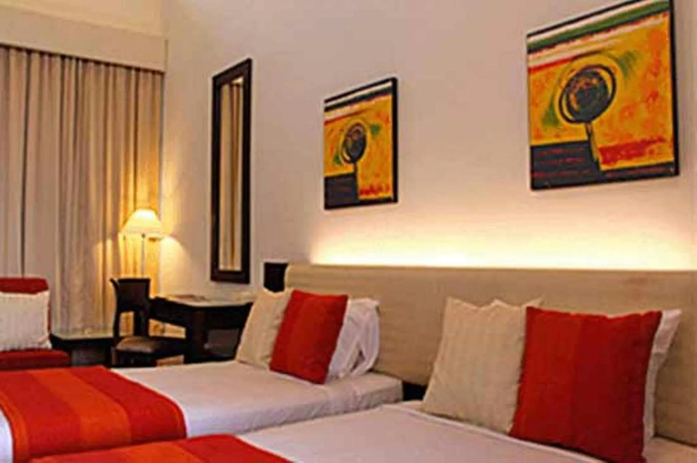 Decorative detail, Bed in The Jerai Hill Resort