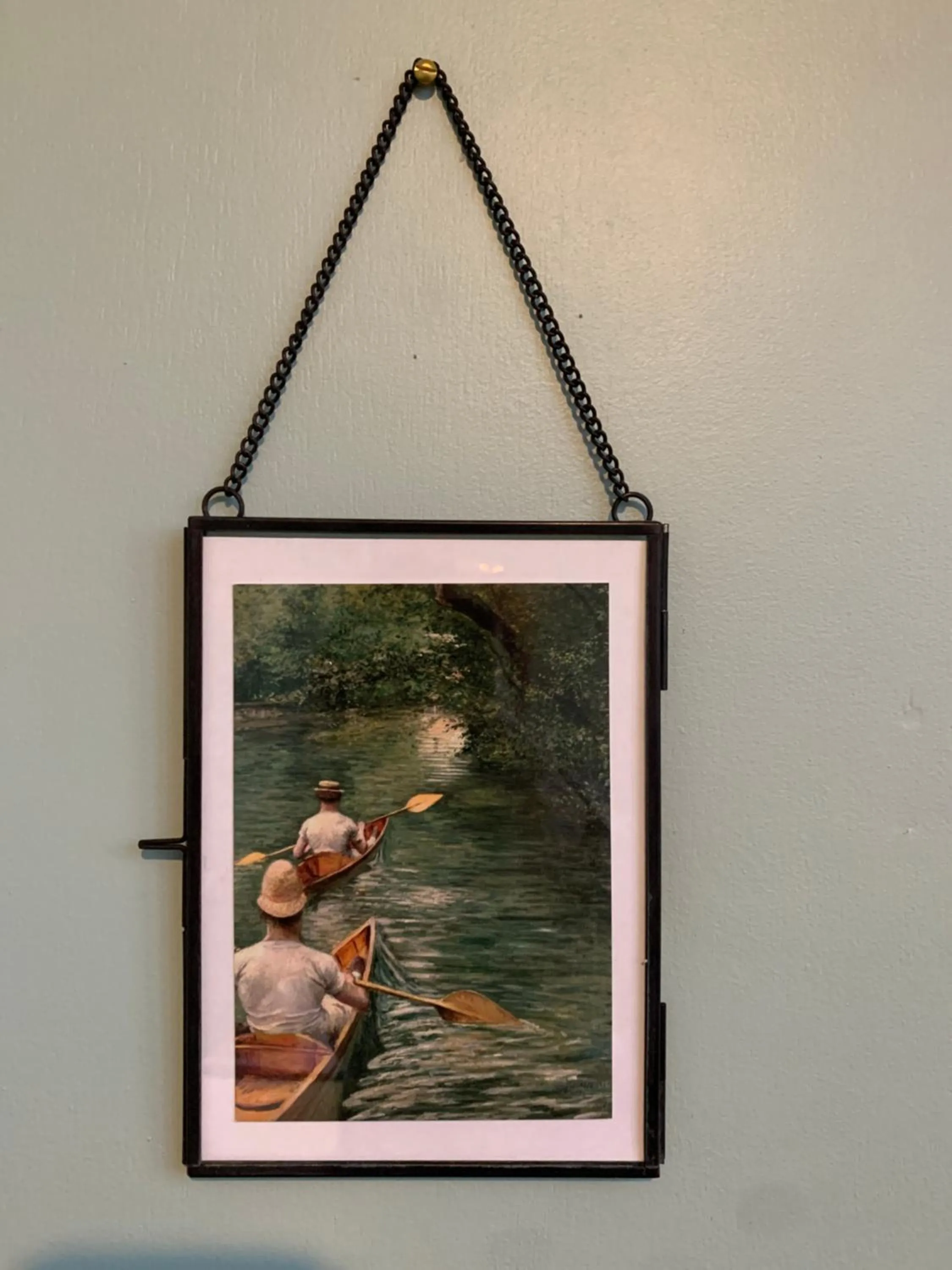 Decorative detail in La Croix Blanche