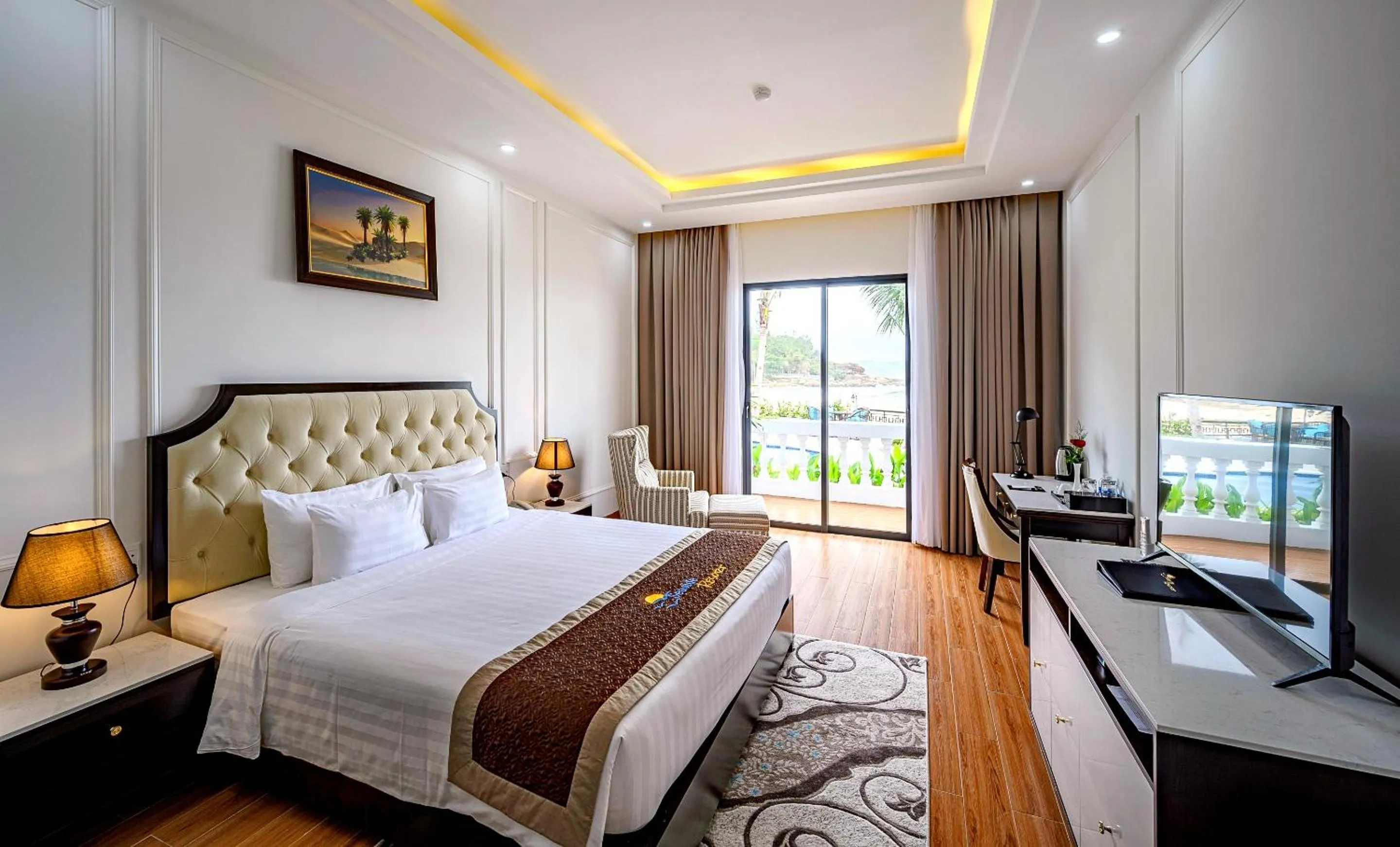 TV and multimedia, Bed in Seaside Boutique Resort Quy Nhon