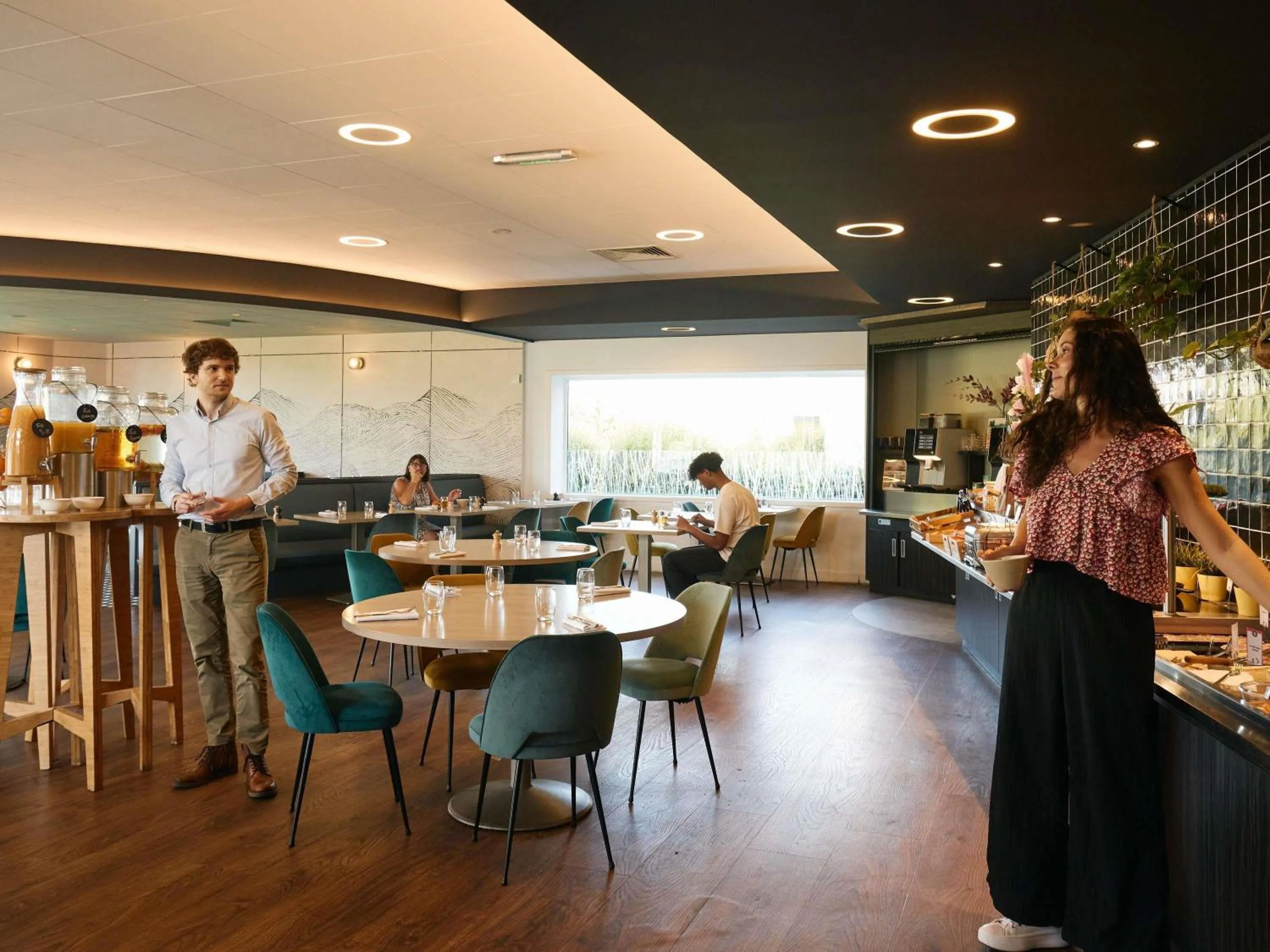 Breakfast in Novotel Reims Tinqueux