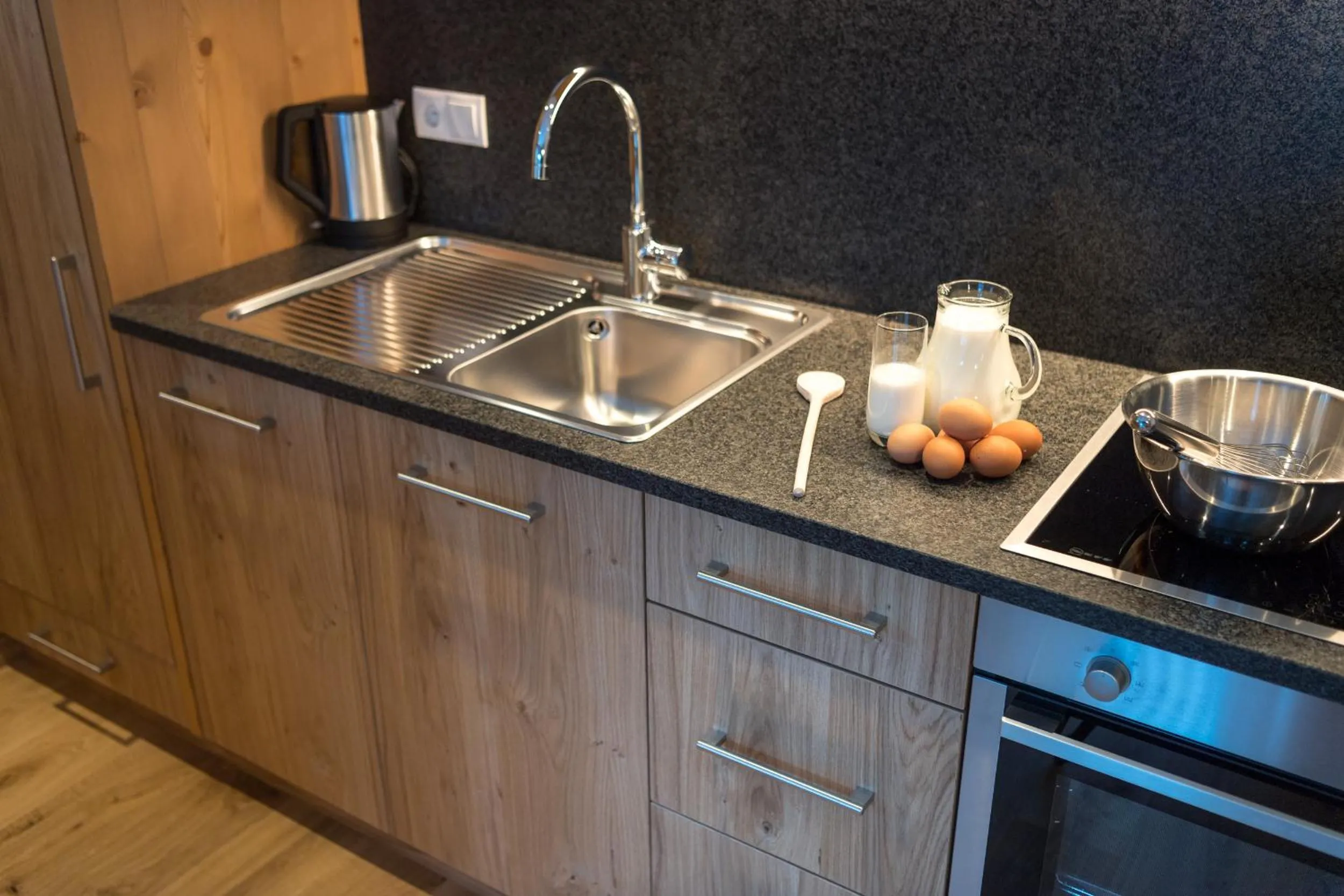 Kitchen or kitchenette in Unterkantiolerhof