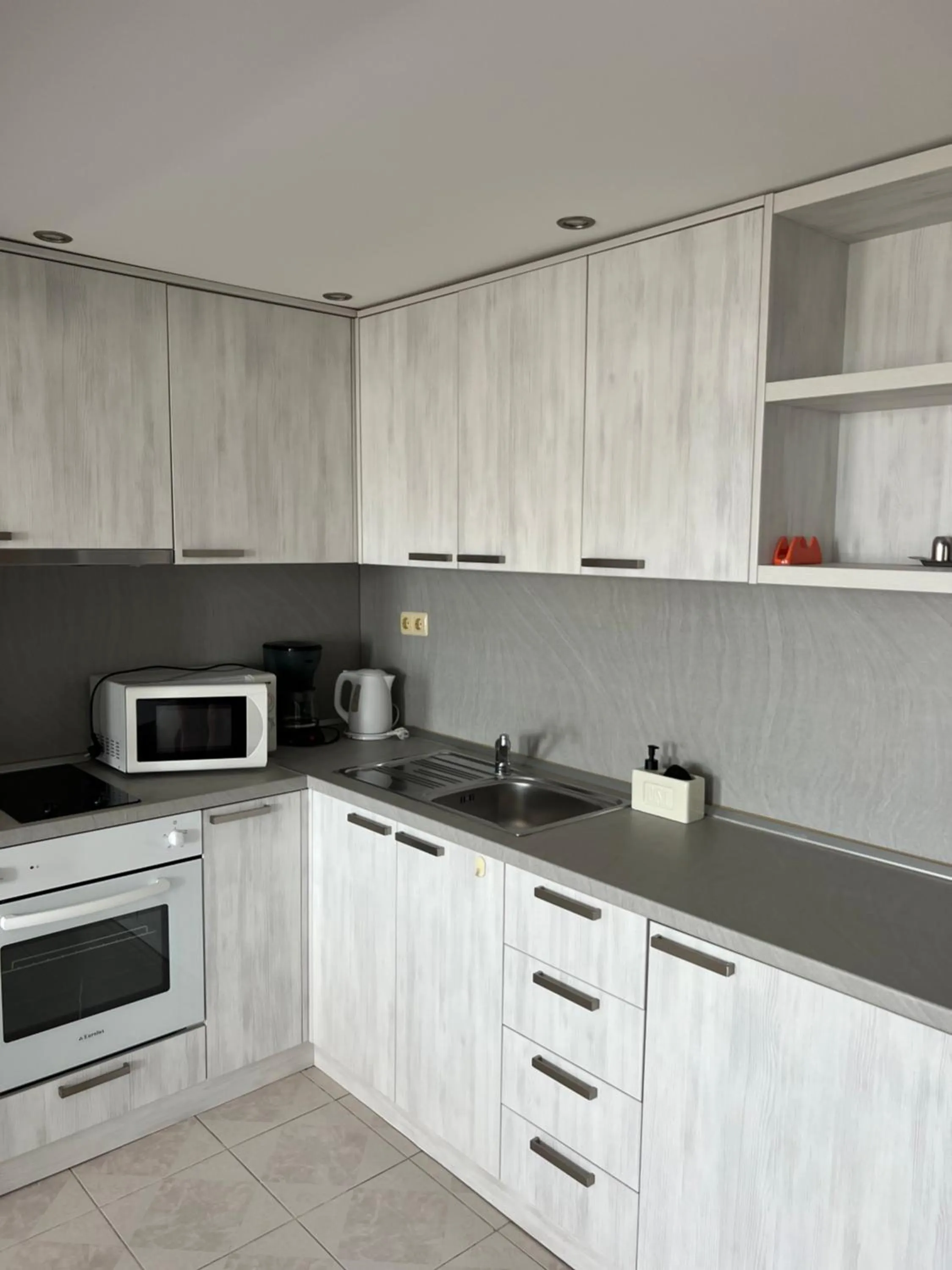 Kitchen or kitchenette in Family Hotel Milev