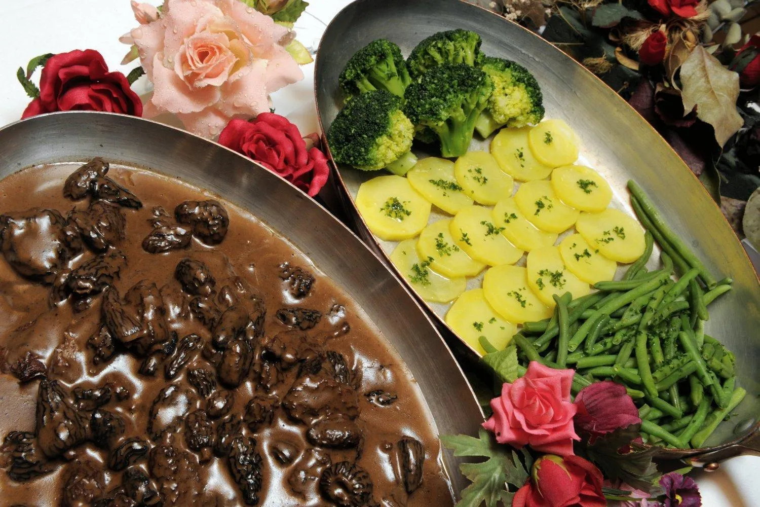 Food in Hotel-Spa & Restaurant Logis Domaine Langmatt