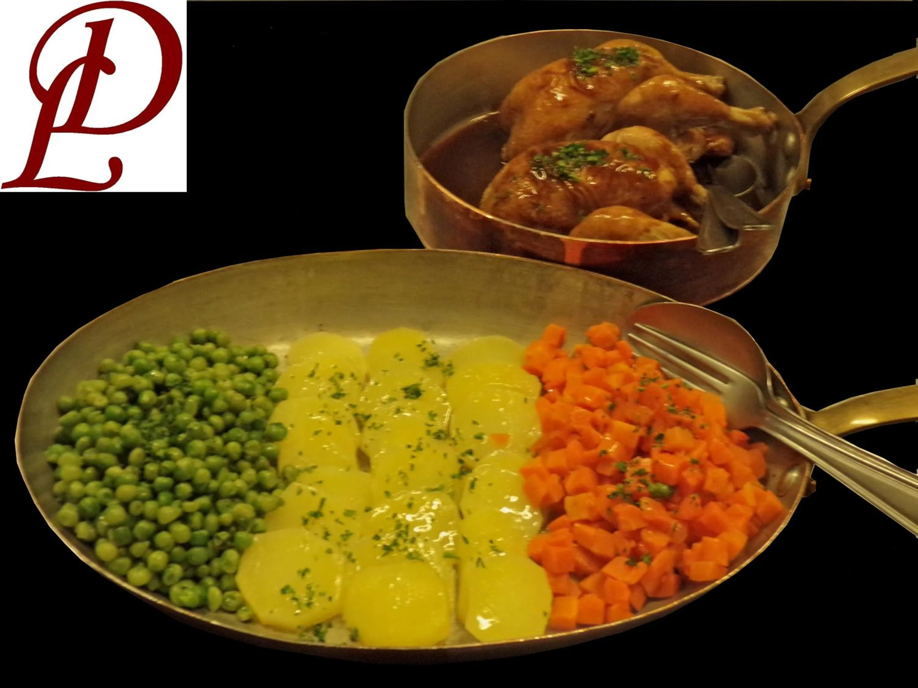 Food close-up in Hotel-Spa & Restaurant Logis Domaine Langmatt