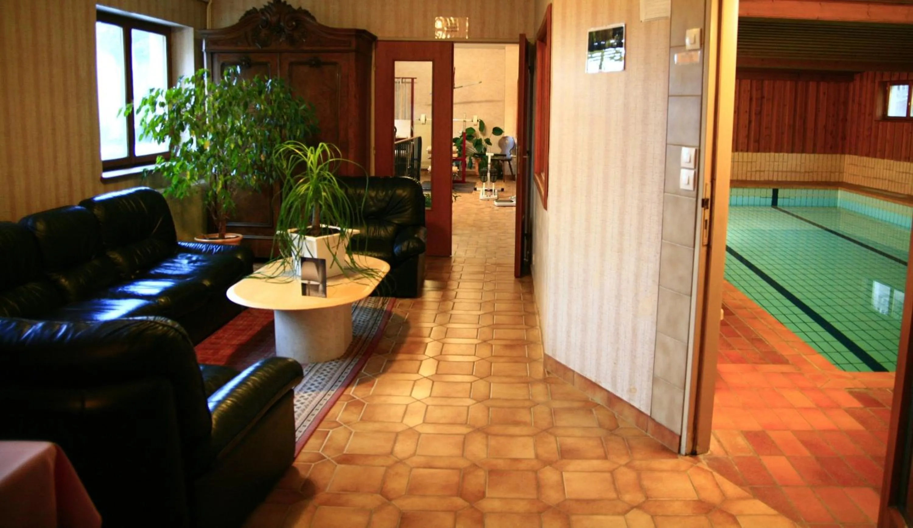 Living room in Hotel-Spa & Restaurant Logis Domaine Langmatt