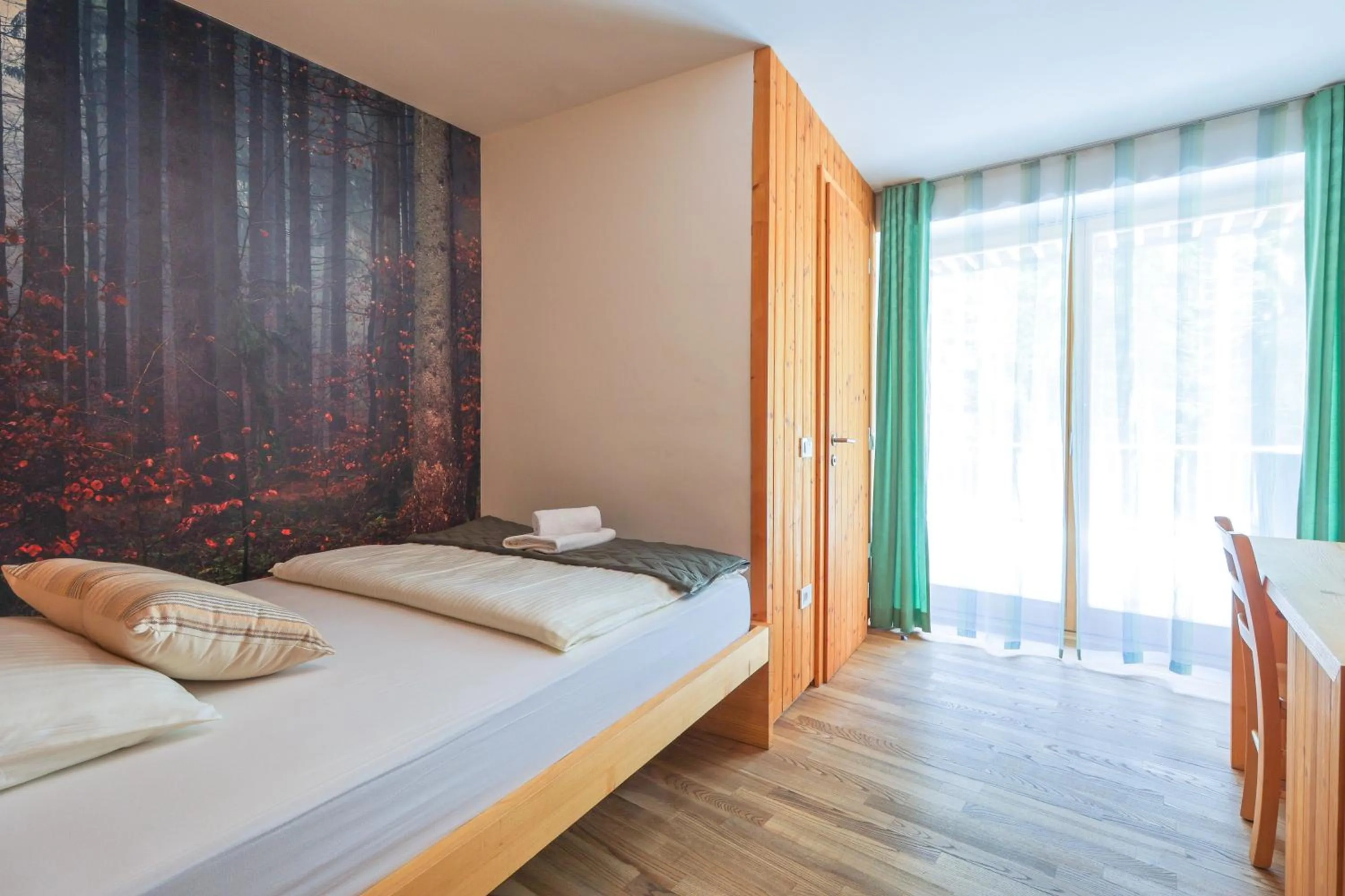 Bed in Hotel Jelka Pokljuka