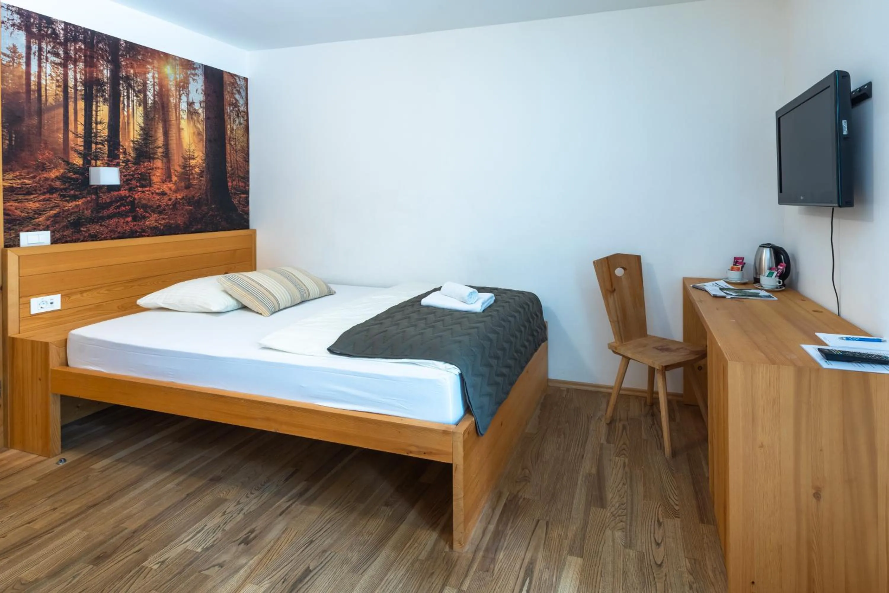 Bedroom, Bed in Hotel Jelka Pokljuka