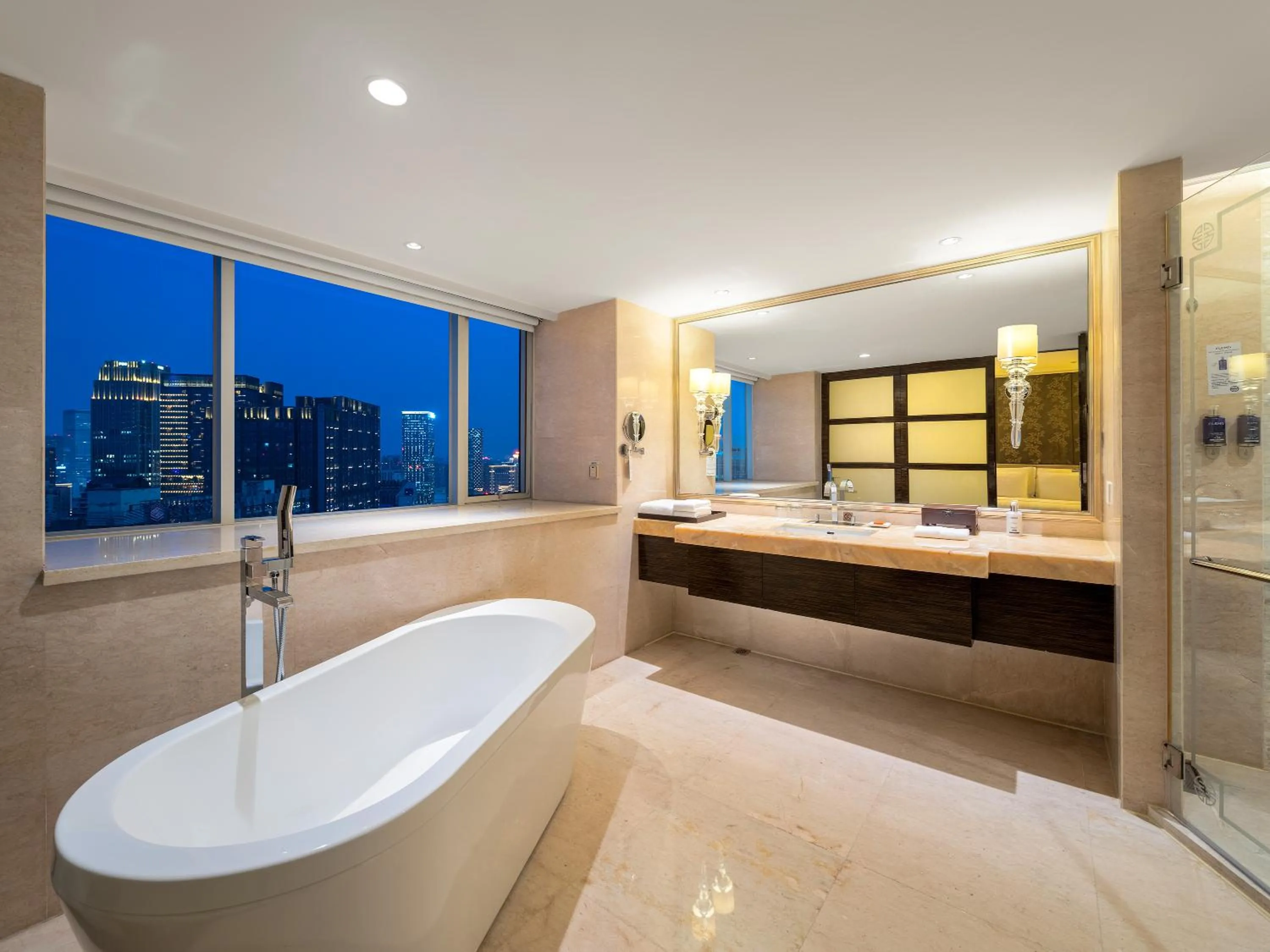 Shower in Dorsett Chengdu