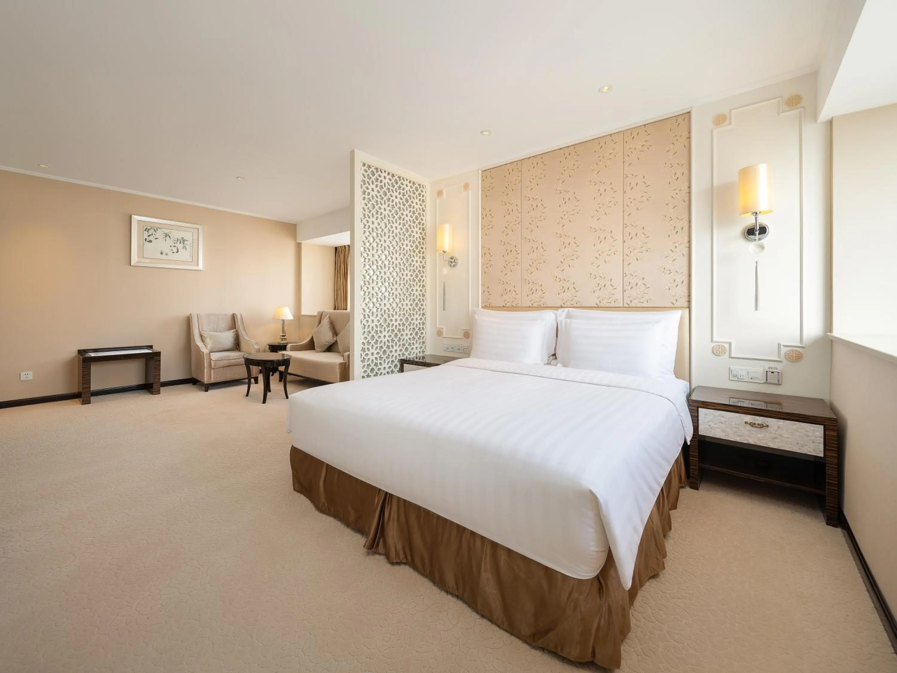 Bed in Dorsett Chengdu