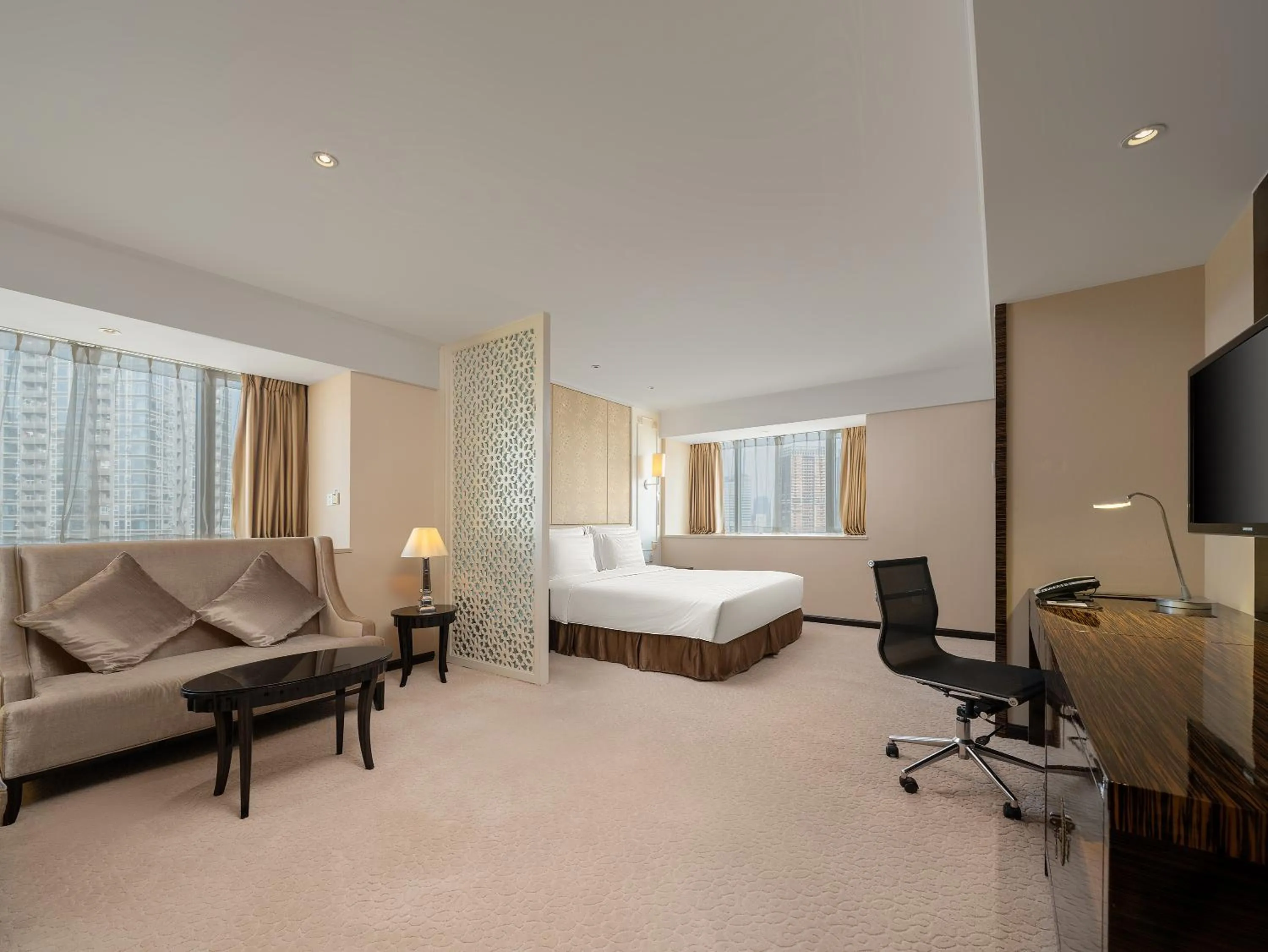 Bed in Dorsett Chengdu