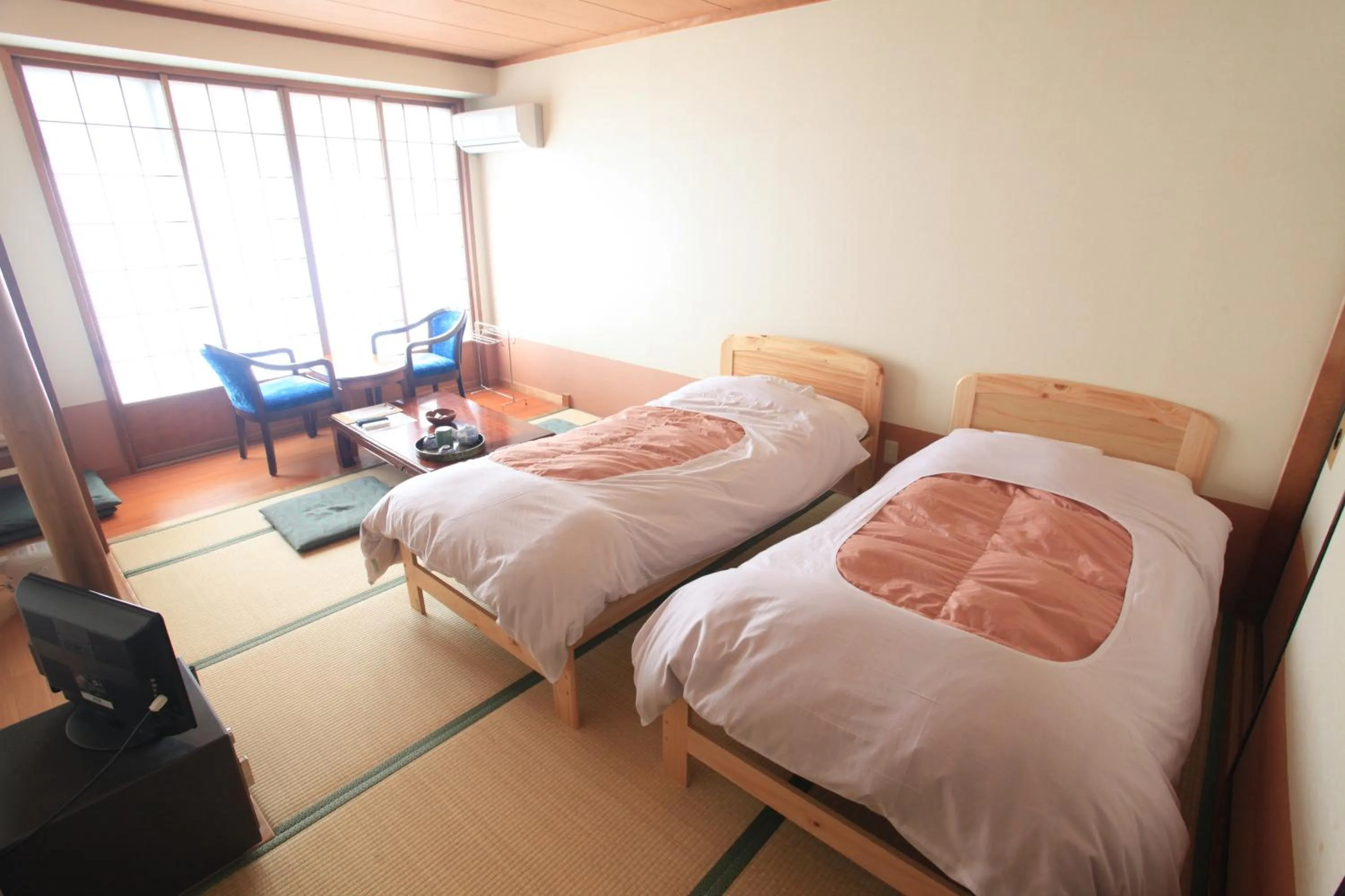 Bed in Hotel New Ohruri