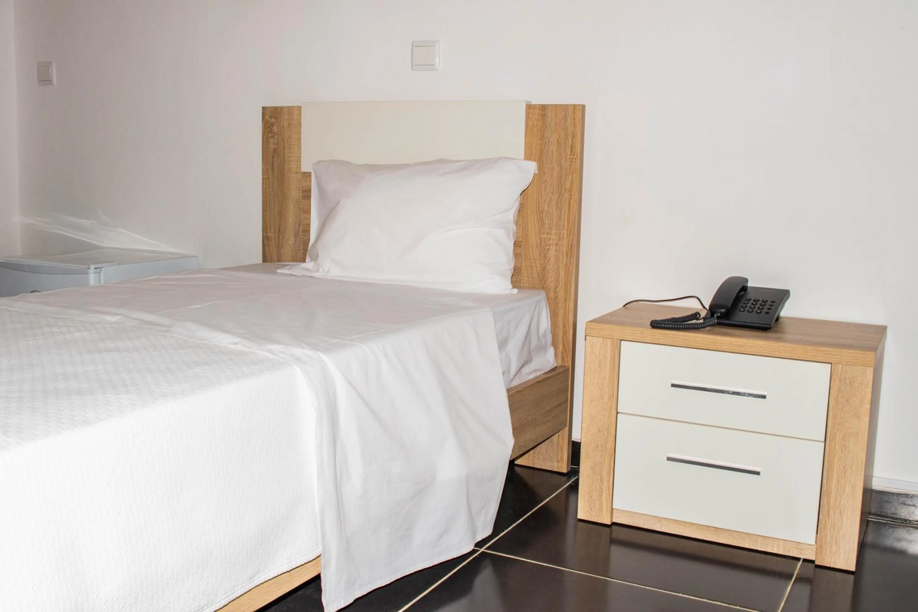 Bed in Hotel Vitoria