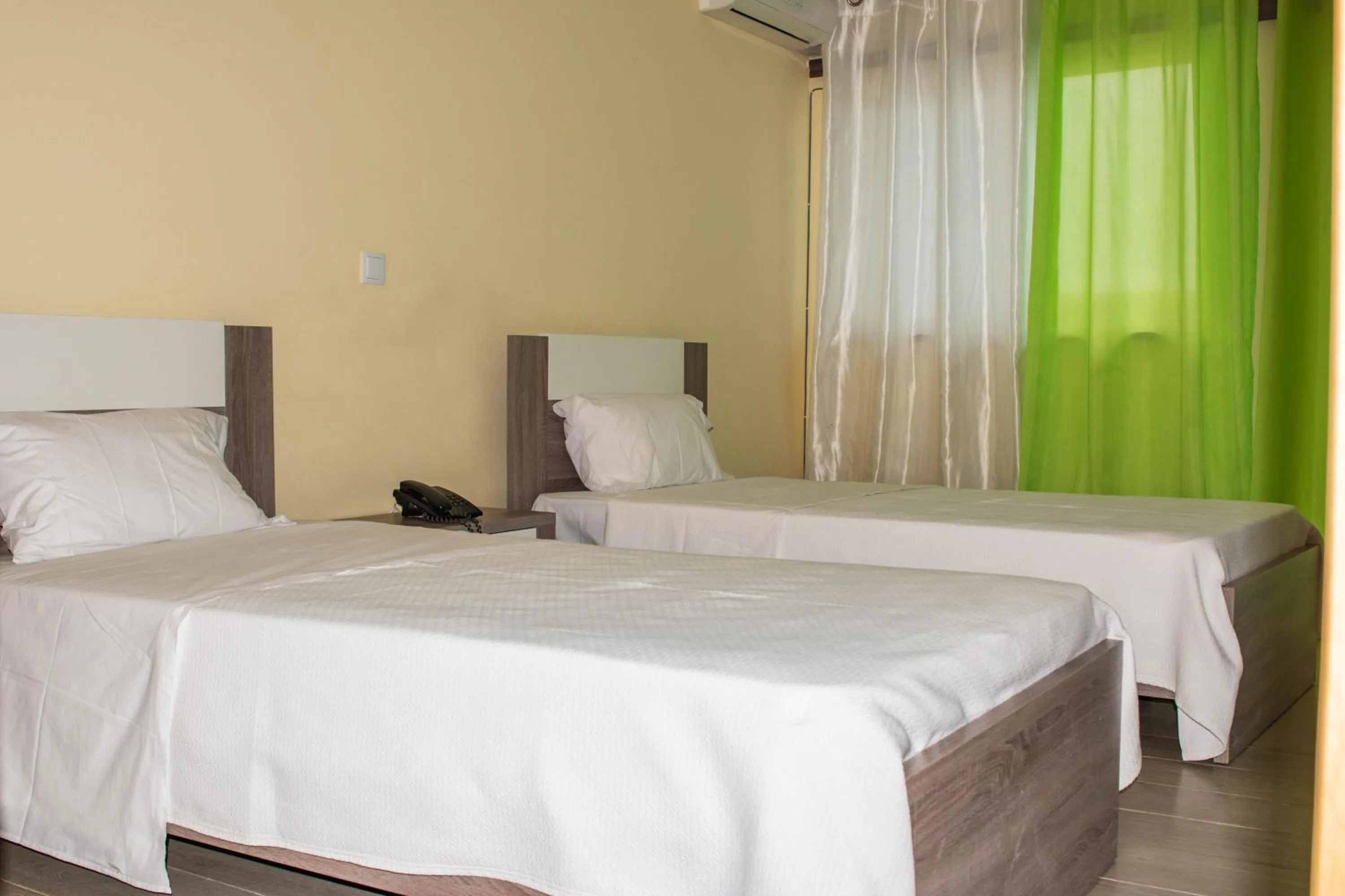 Bed in Hotel Vitoria